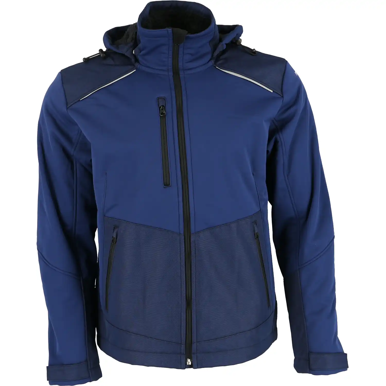 Winter Softshelljacke "4060 CFJ" Fusion Skarup in dunkelblau, S - Thumbnail 1