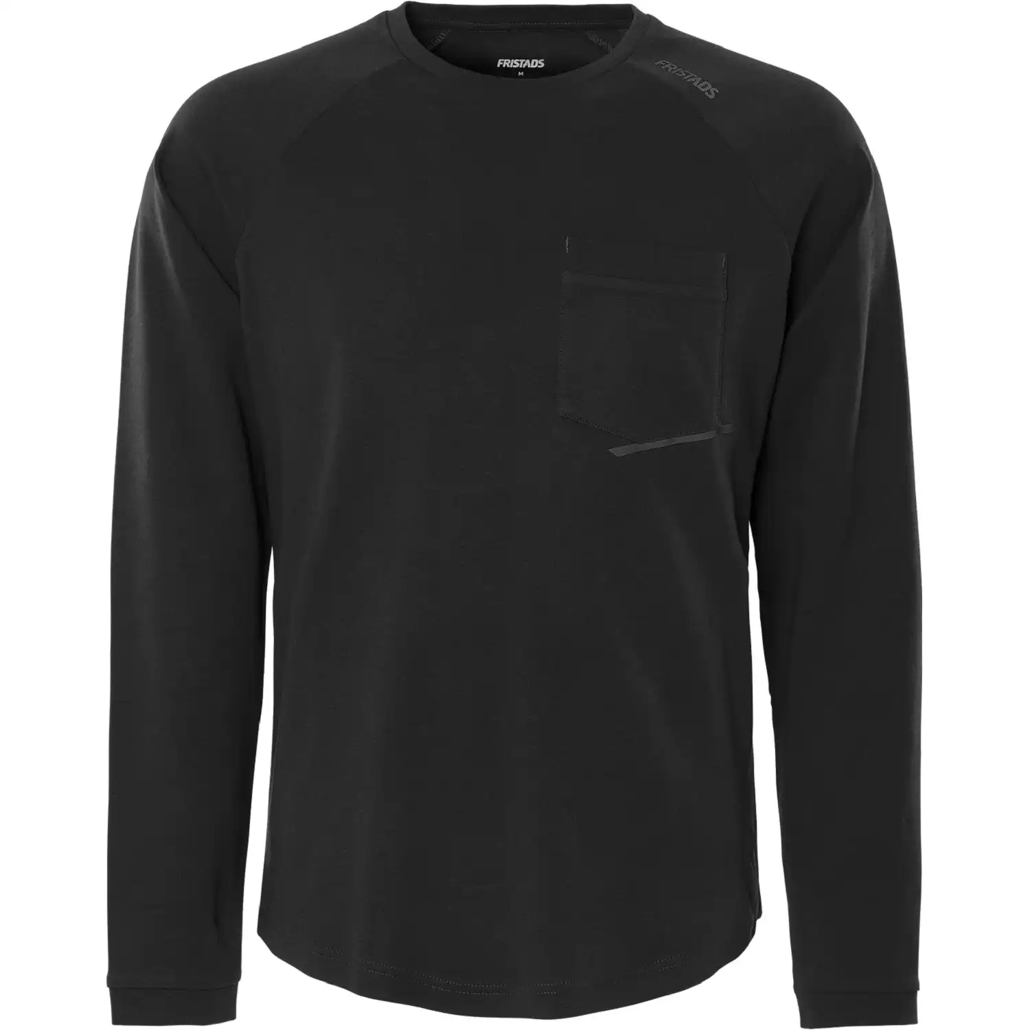 Langarmshirt "7821 GHT" Haverdal Bio-Baumwolle in schwarz, L - Thumbnail 1