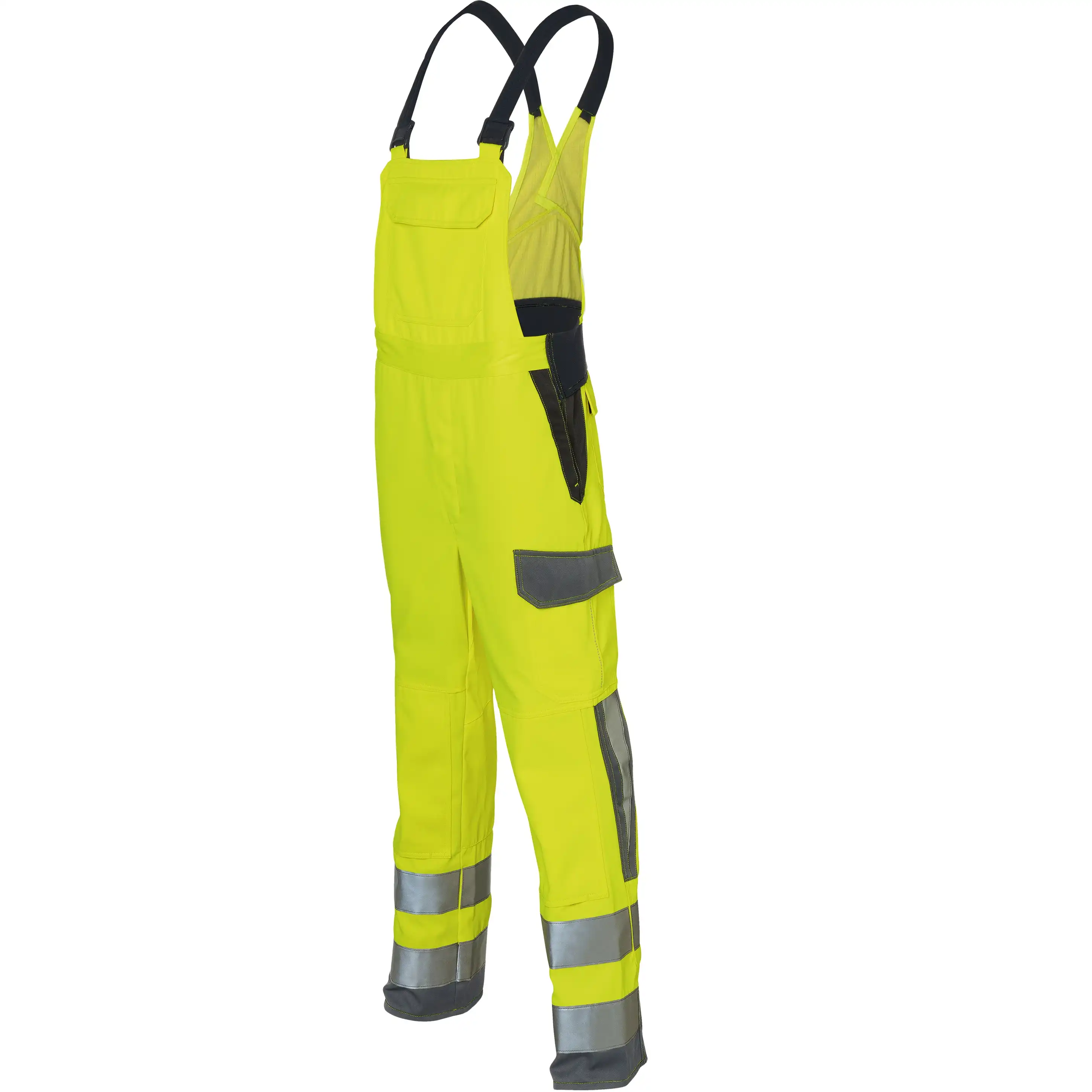 Multinorm Latzhose "PROTECTIQ HIGH VIS" arc1 in warngelb/anthrazit, 102 - Thumbnail 1