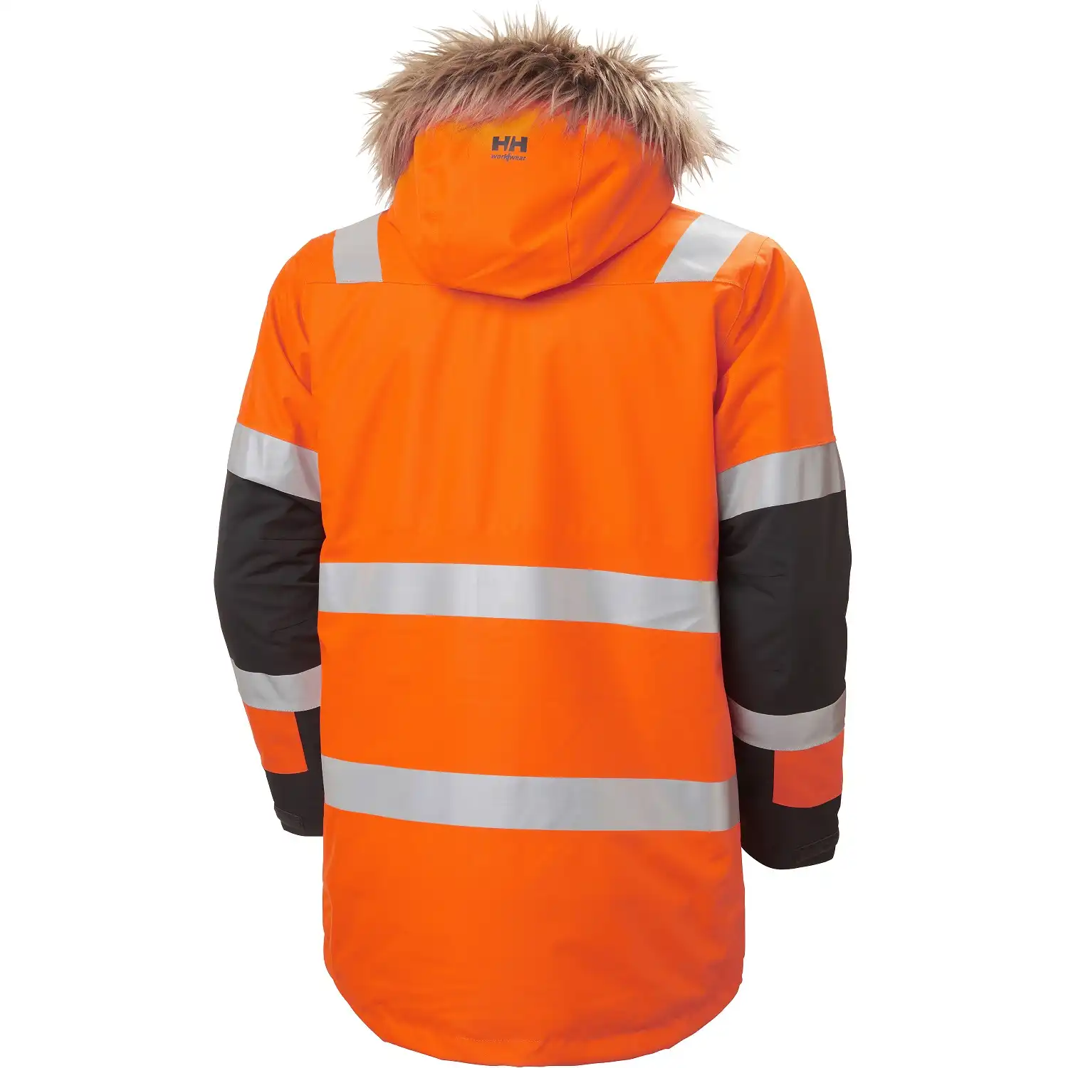 Warnschutz Winterparka "ALNA 2.0" in orange/schwarz, M - Thumbnail 2