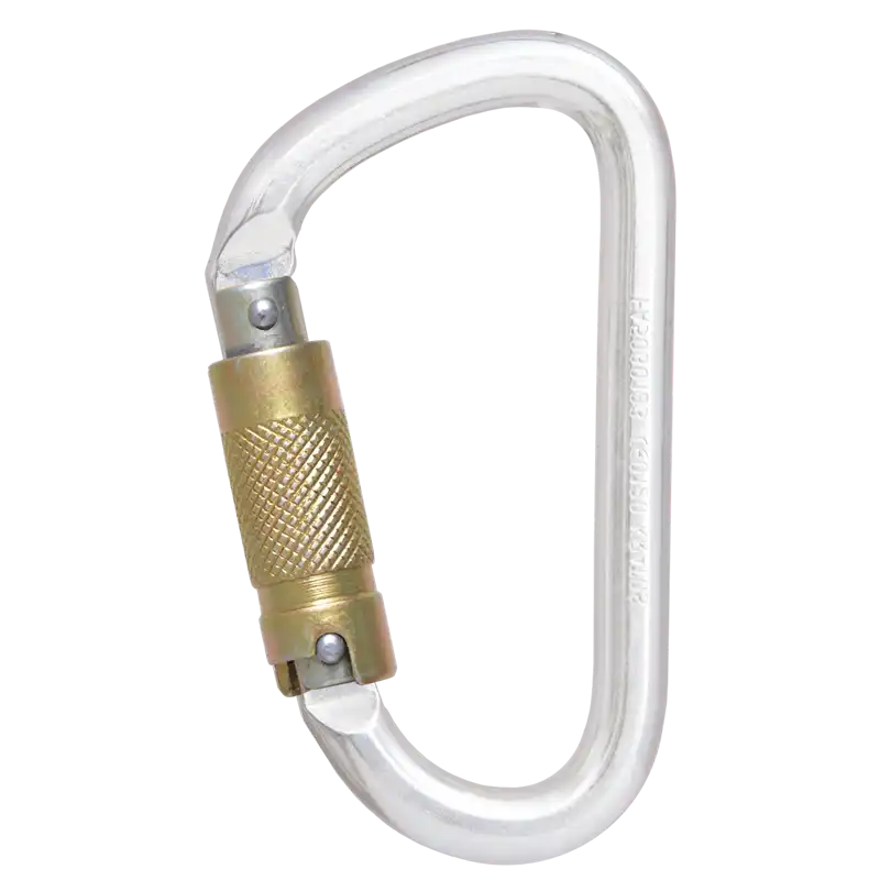 Stahl-Karabiner mit 3x Automatikverschluss - Bild 1