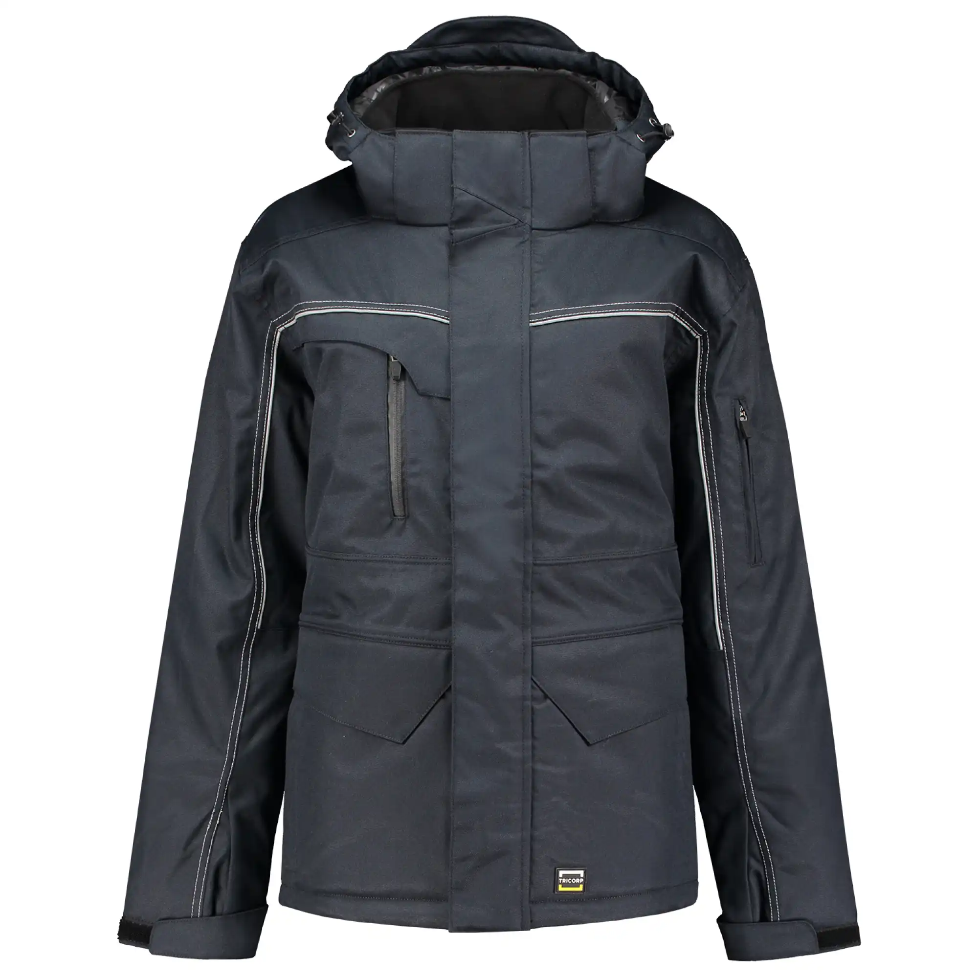 Regenparka "402007" Midi Workwear in navy, L - Thumbnail 1