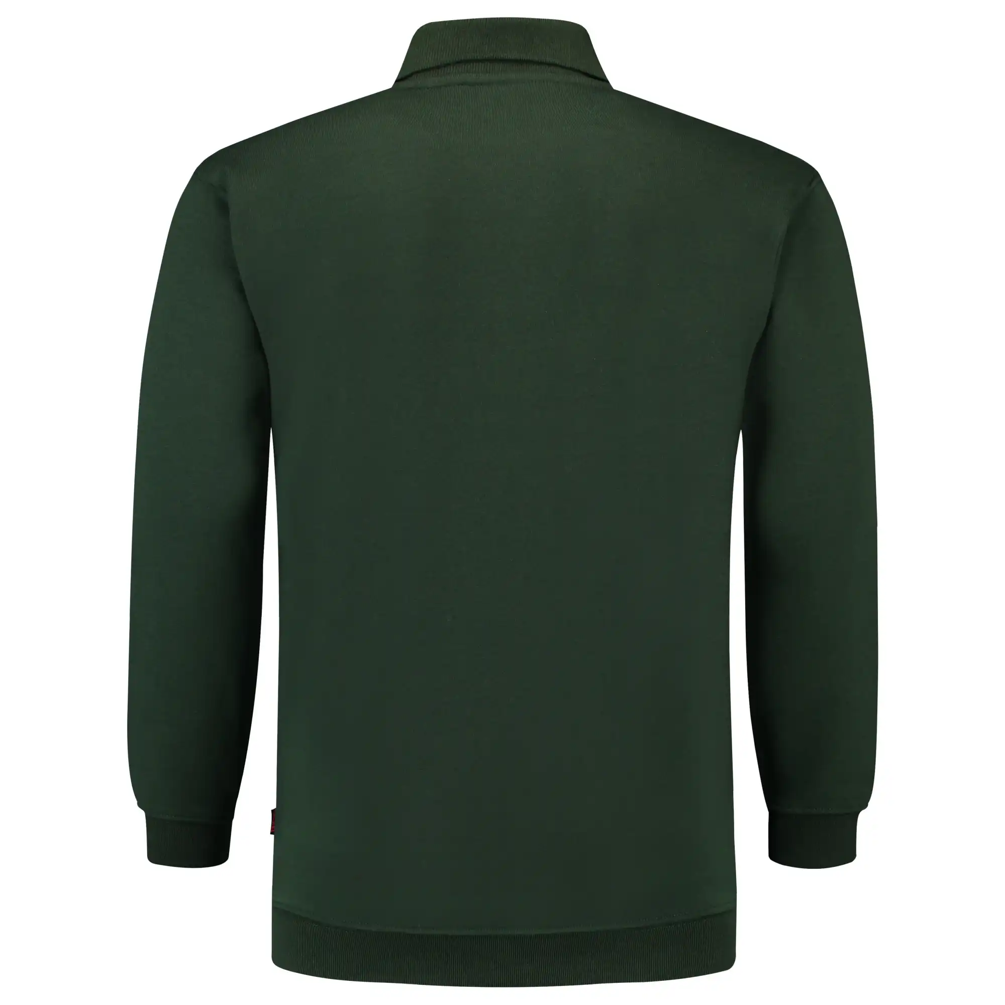 Polo-Sweatshirt "301005" Casual in bottle green, L - Thumbnail 2