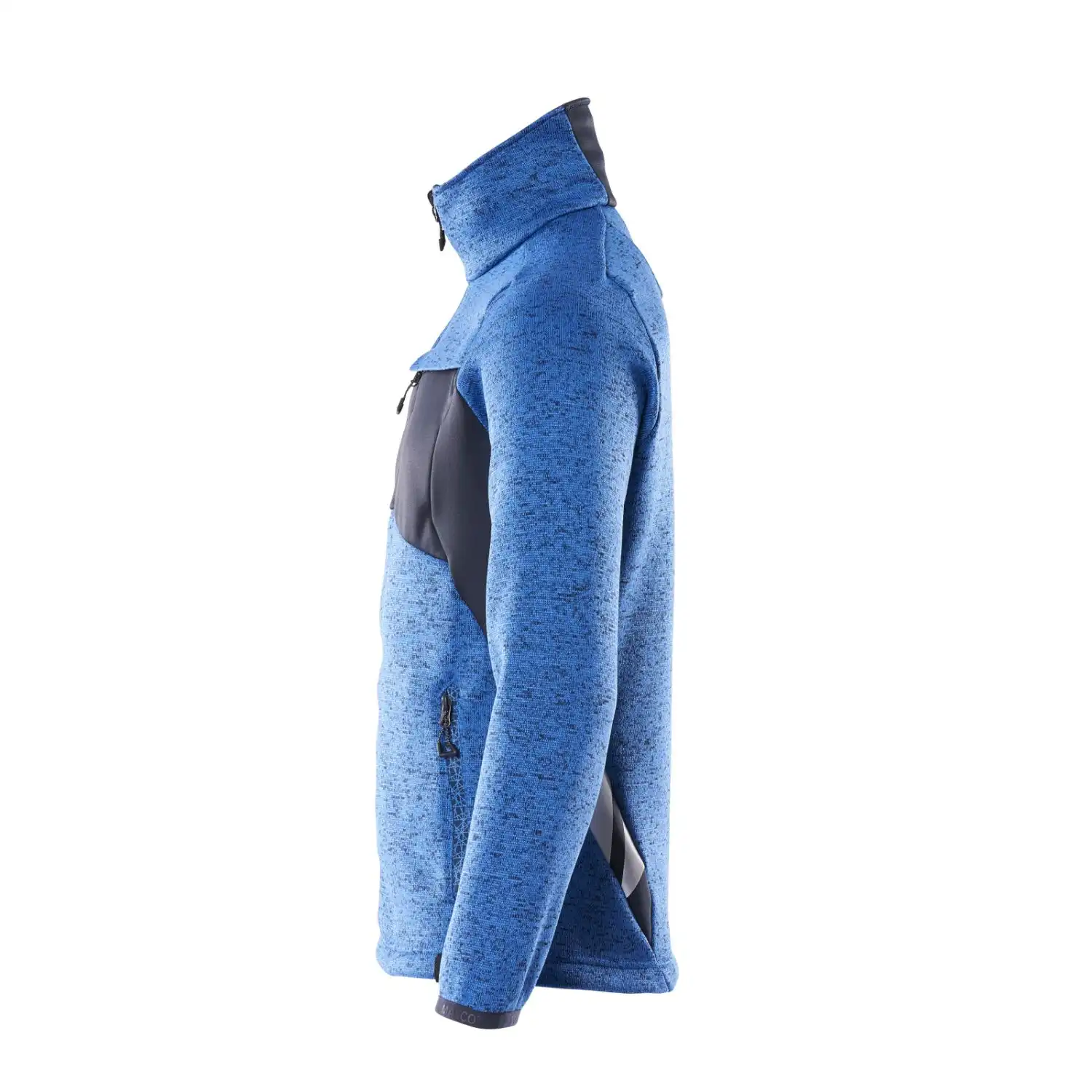Strickjacke "ACCELERATE" in azurblau/schwarzblau, M - Thumbnail 3