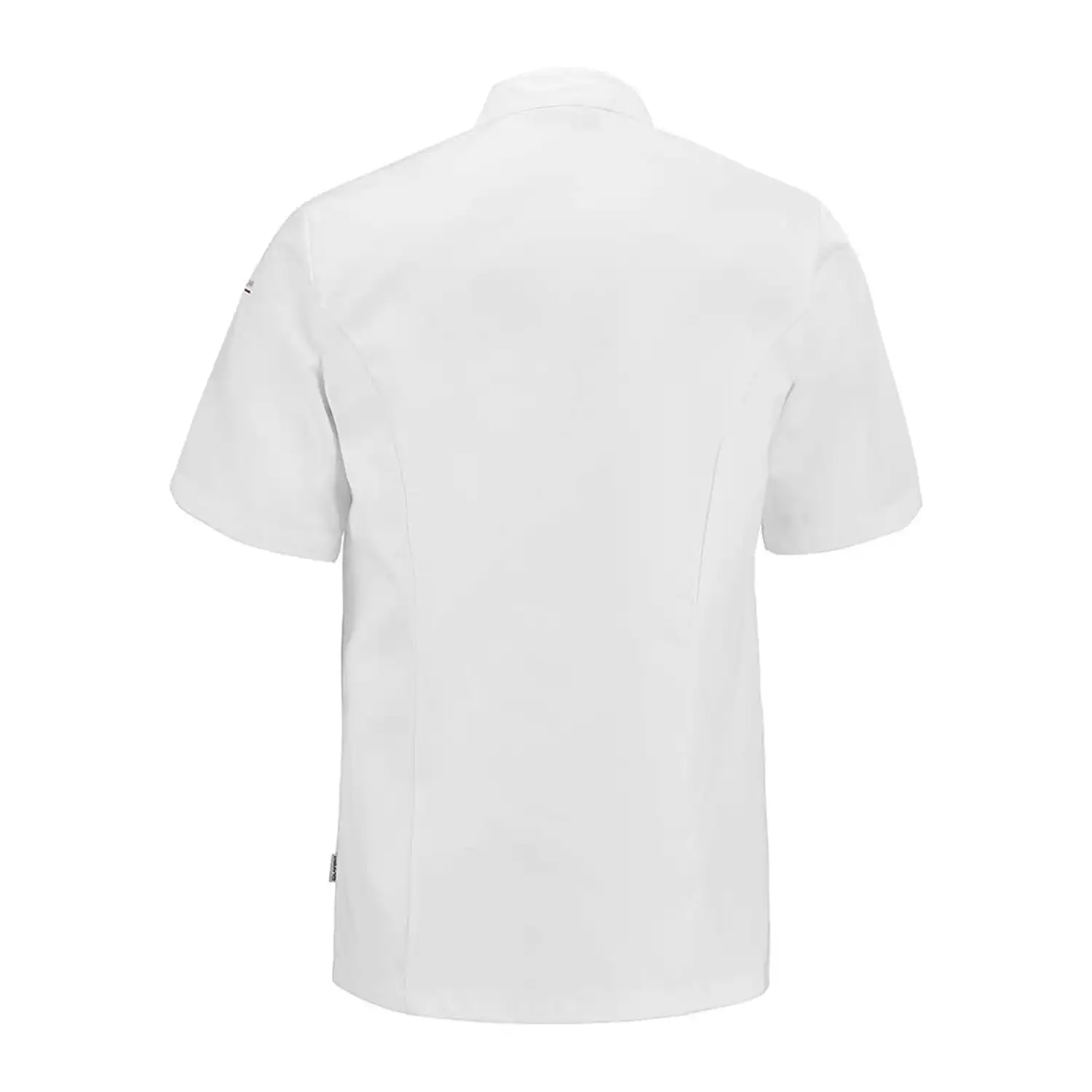 Herren Kochhemd "TURNIP" in L, Weiß - Thumbnail 3