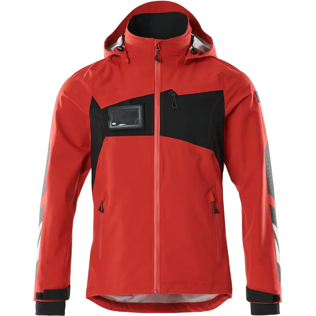 Hardshelljacke "ACCELERATE" in verkehrsrot/schwarz, XXL - Thumbnail 1