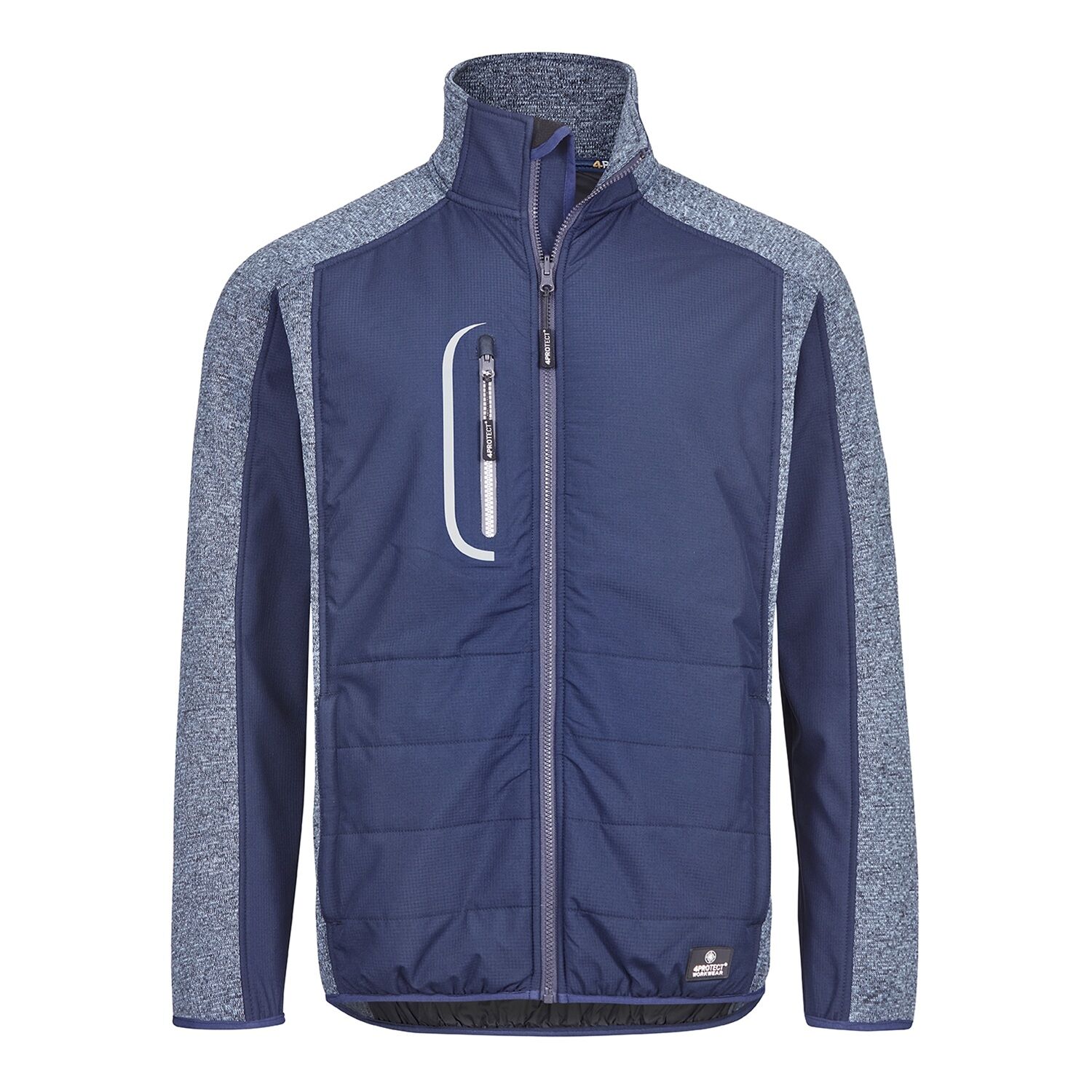 Workwear Hybridjacke in navy, L - Thumbnail 1