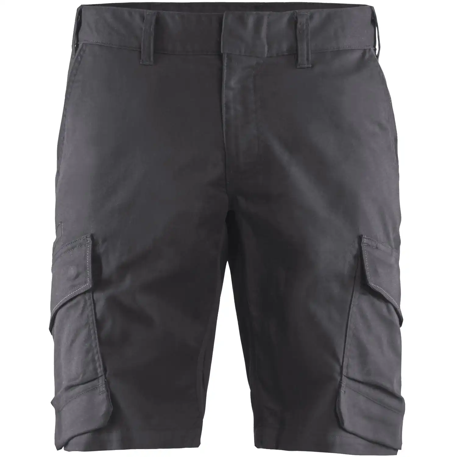 Stretch Shorts "1446" Industrie in mittelgrau/schwarz, C52 - Bild 1