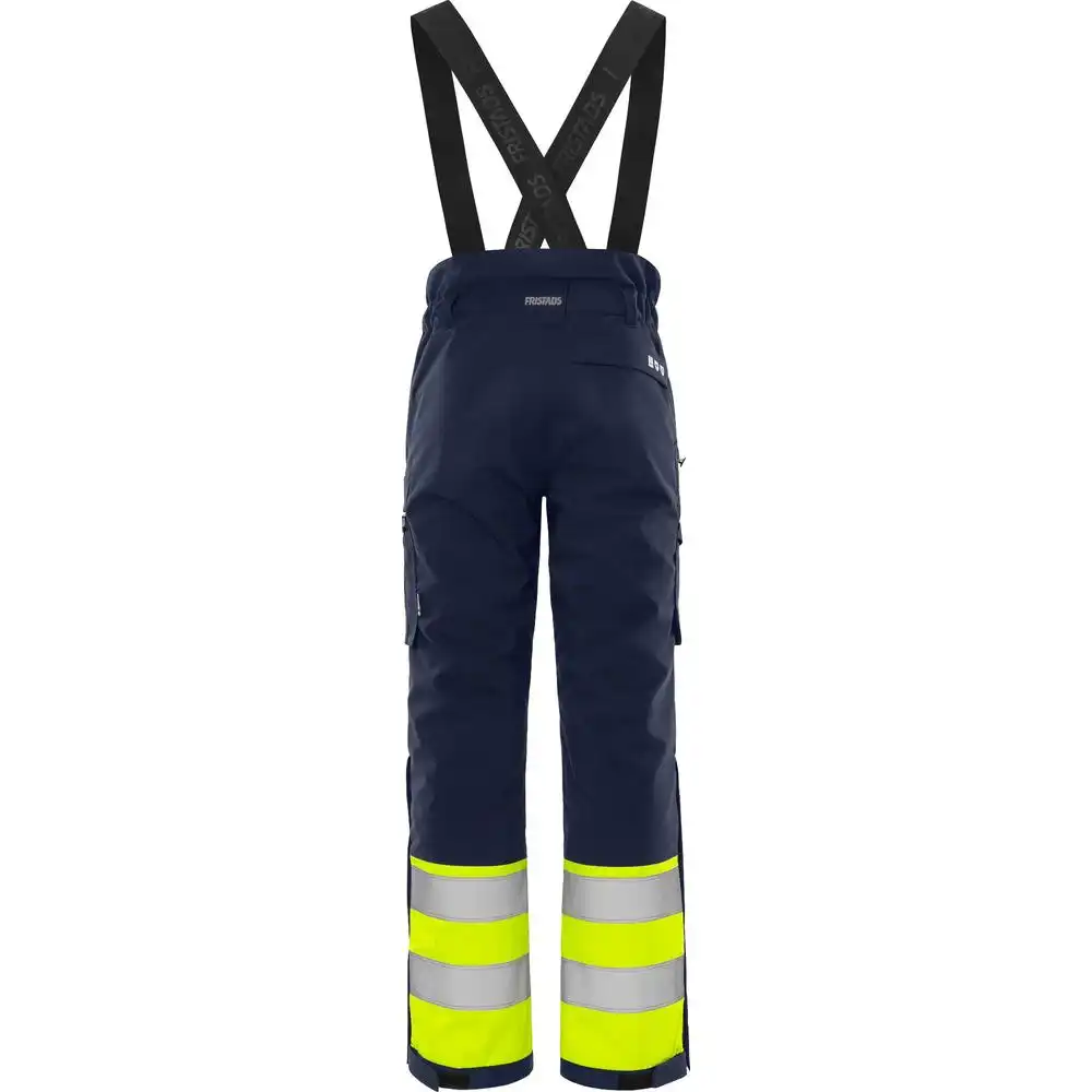 Warnschutz Winterhose Kl.1 "2681 GLPS" in gelb/marine, XL - Thumbnail 3