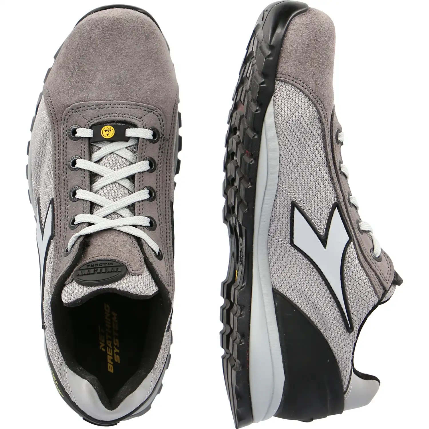 Sicherheitshalbschuhe S1PL "GLOVE NET LOW" grau in 40 - Thumbnail 2