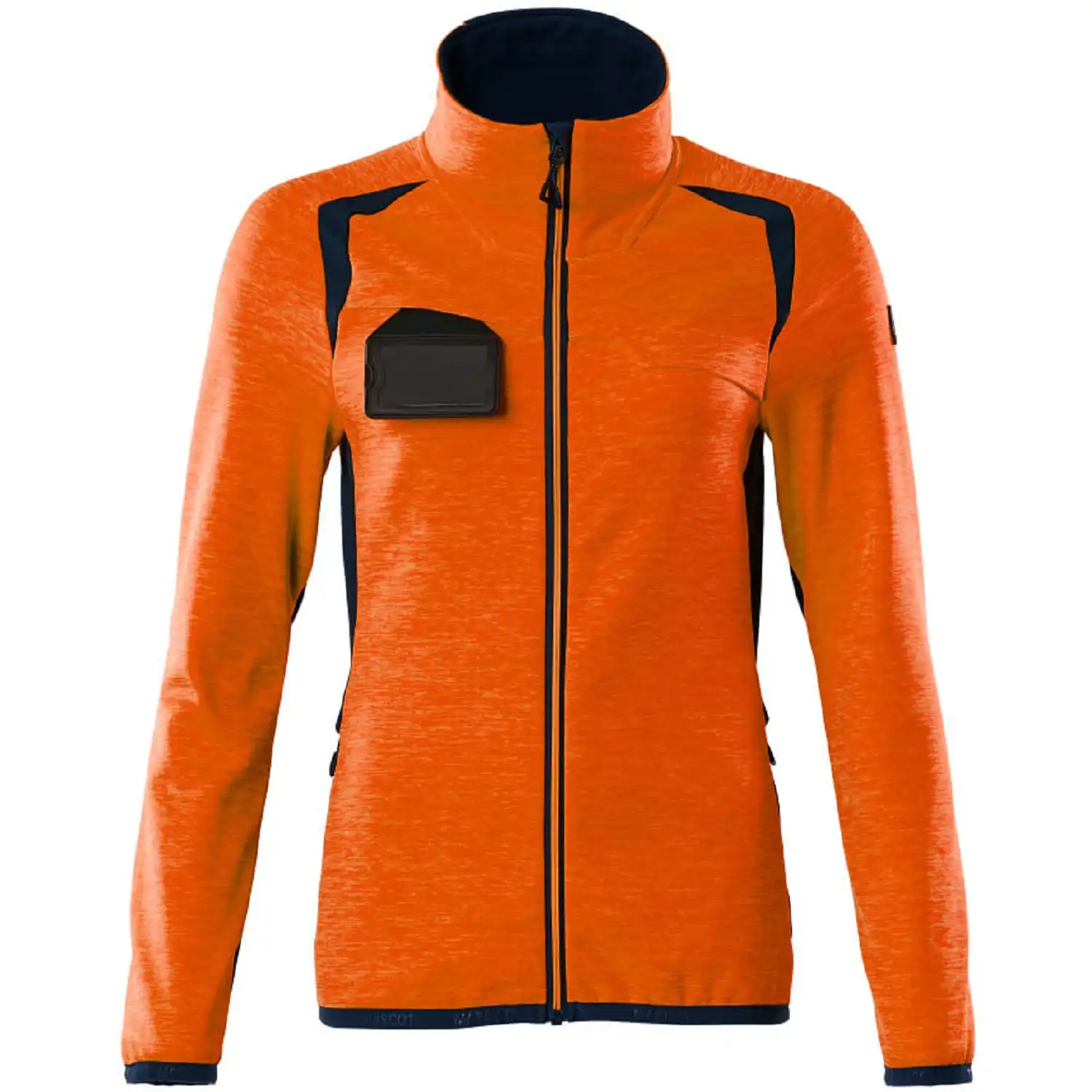 Damen Fleecejacke "ACCELERATE SAFE" in orange/schwarzblau, XXL - Bild 1