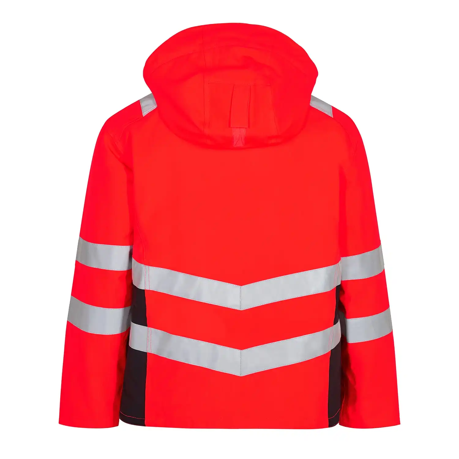 Damen Warnschutz Winterjacke "1943-930" Safety in rot/schwarz, L - Thumbnail 2