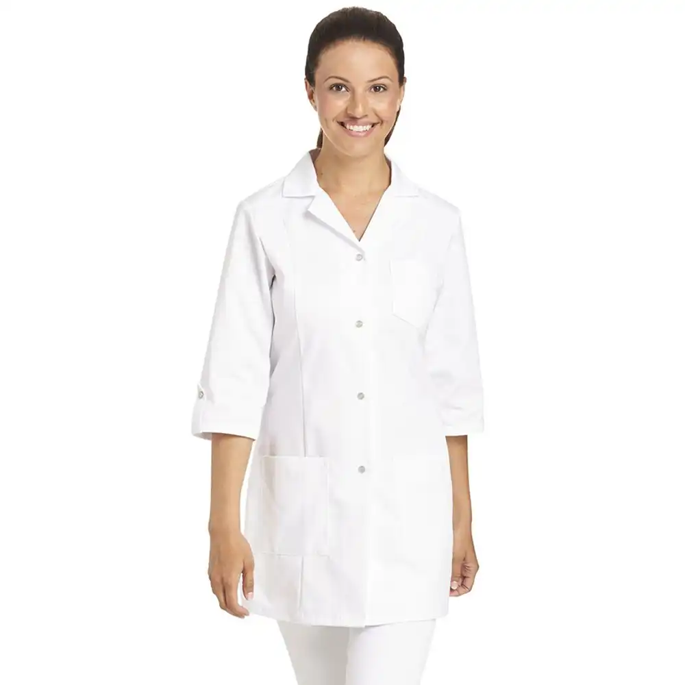 7/8 Kasack mit 3/4 Arm "08/347" in 44, Weiß - Bild 1