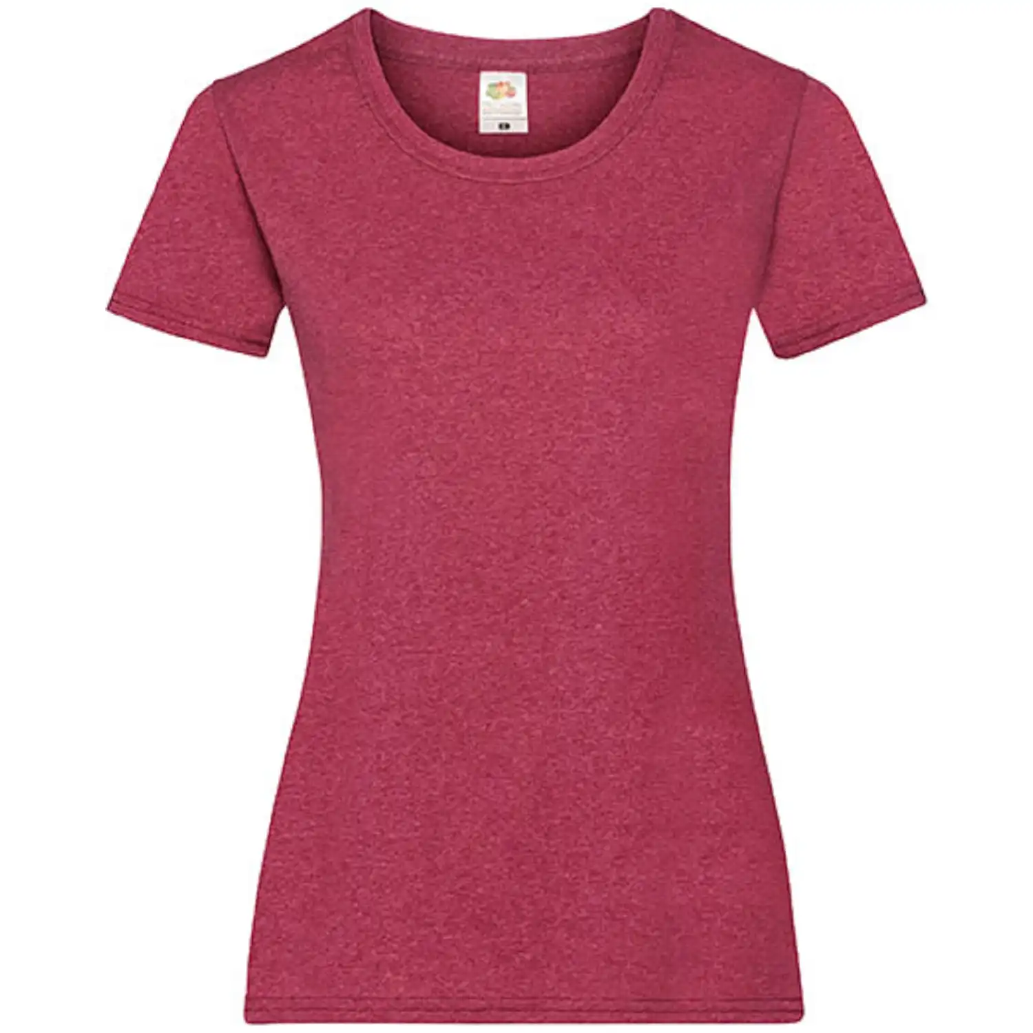 Damen T-Shirt "F288N" 100% Baumwolle Valueweight in vintage heather red, L - Bild 1
