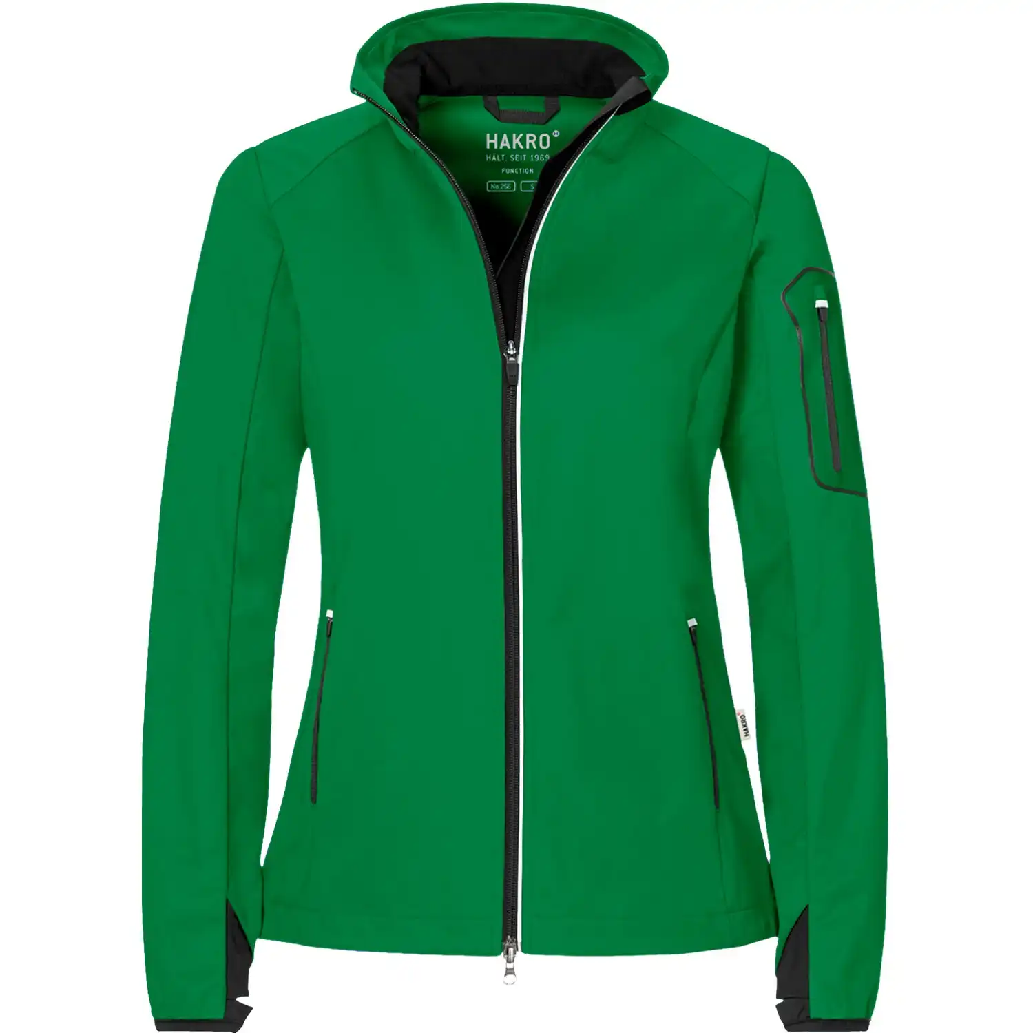 Damen-Softshelljacke "SIDNEY" 256 in kellygrün, XXL - Thumbnail 1