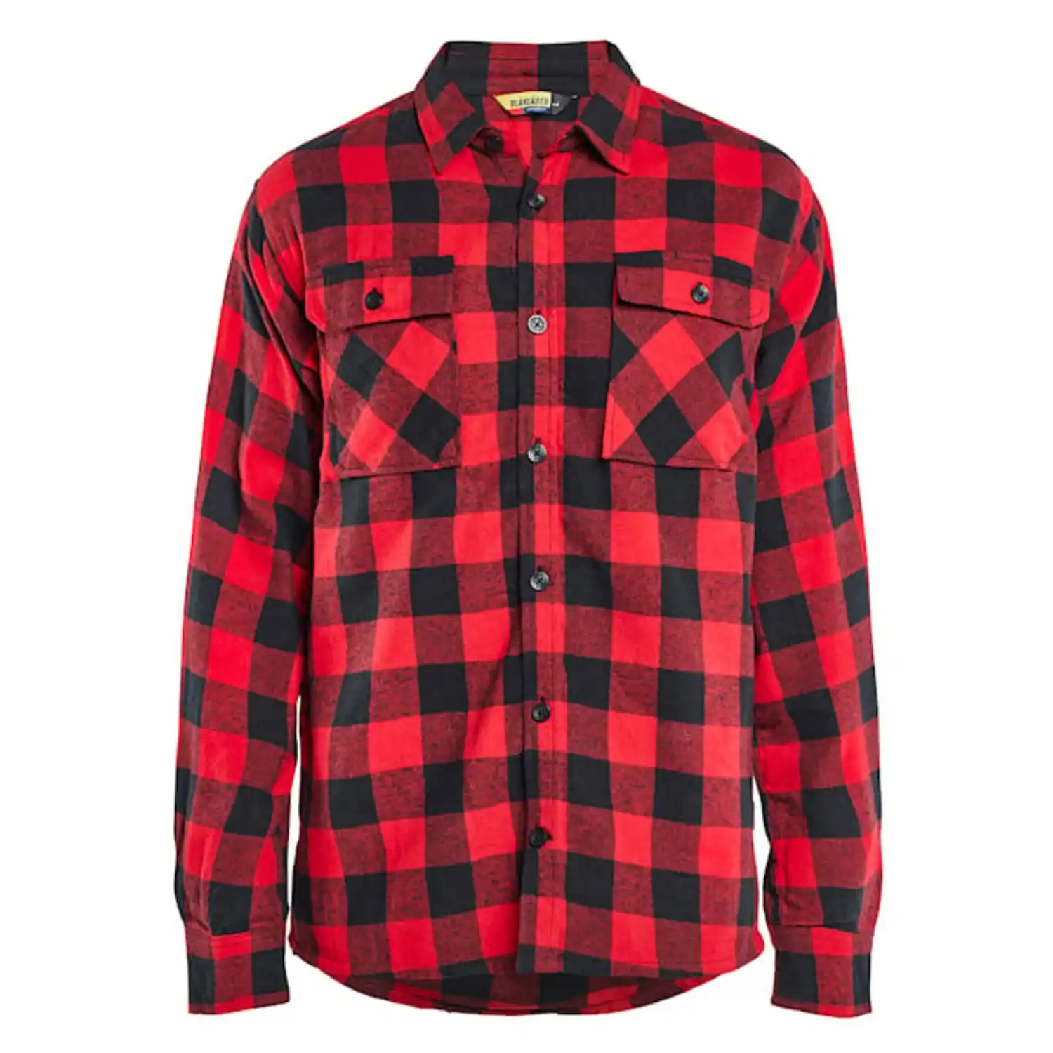 Flanellhemd "STRIKER" in rot/schwarz, M - Thumbnail 1