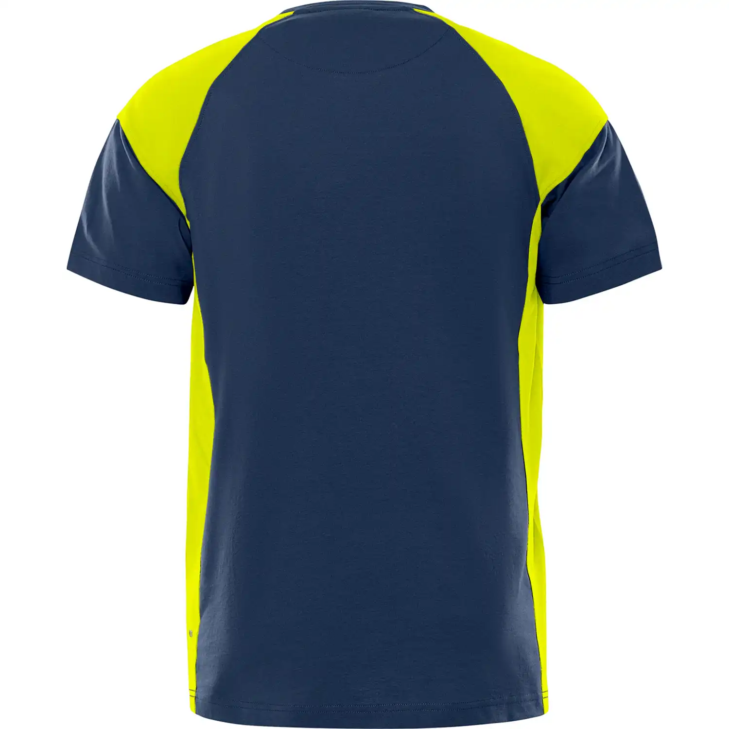 T-Shirt "7046 GTM" Skarup in marine/gelb, L - Thumbnail 2