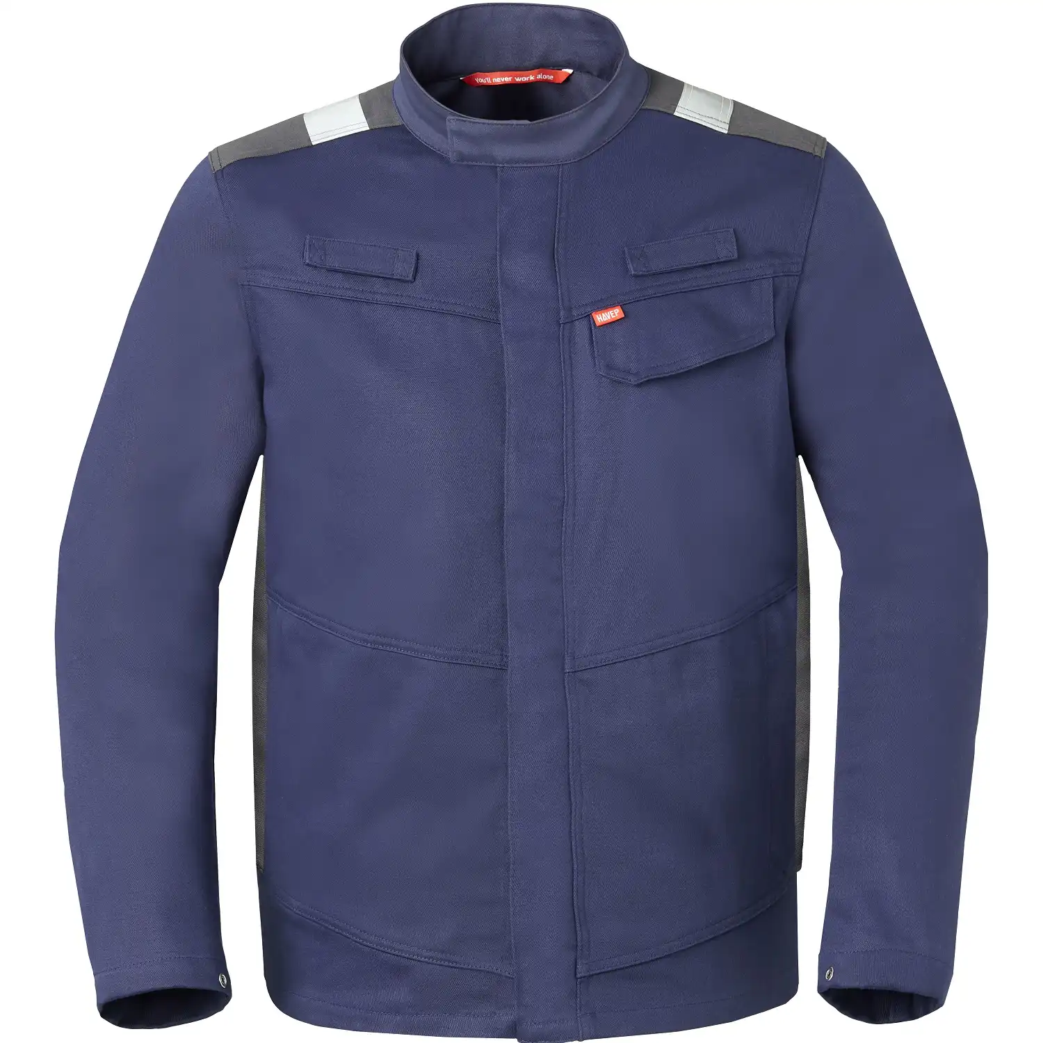 Multinorm Bundjacke "50336" Force+ in blau/dunkelgrau, XS - Bild 1