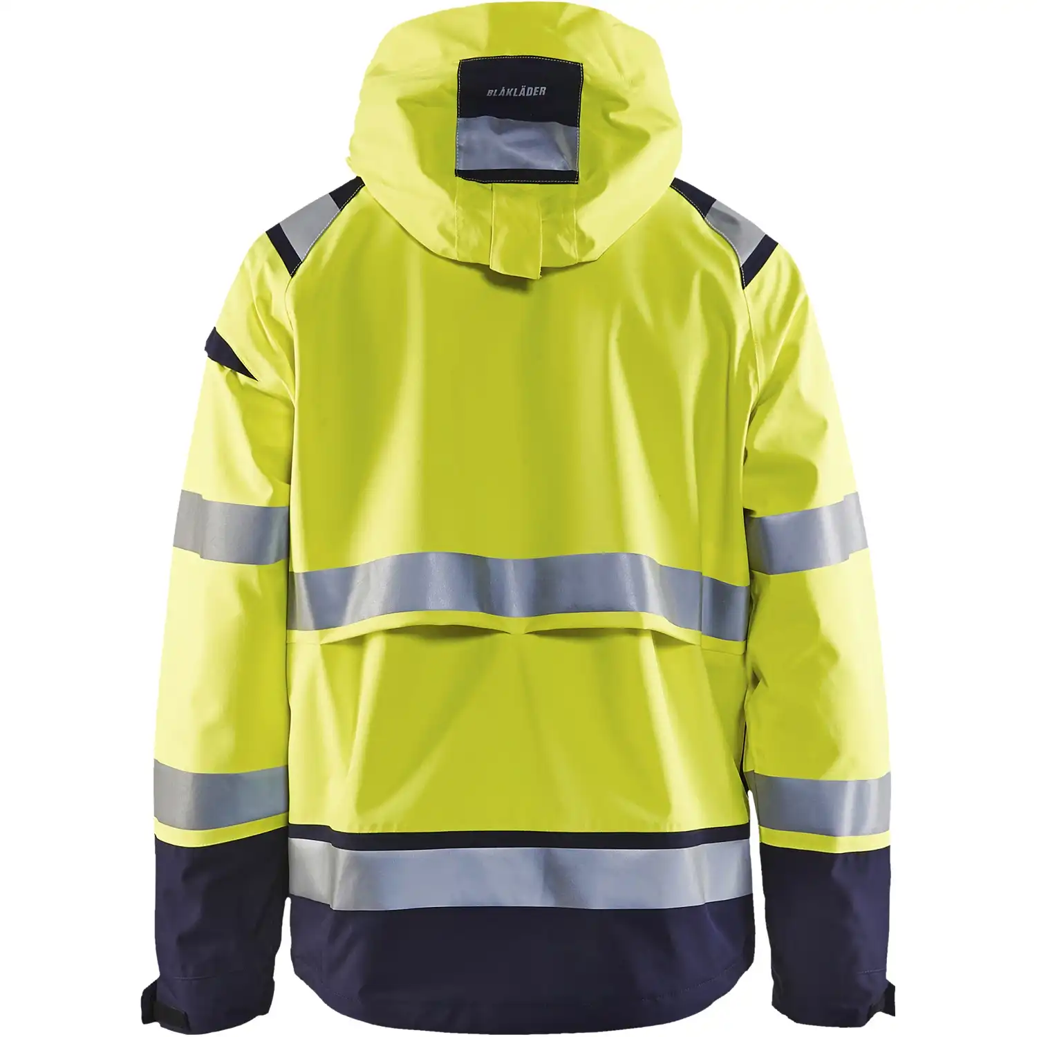 Warnschutz Shelljacke "4987" in gelb/marine, L - Thumbnail 2