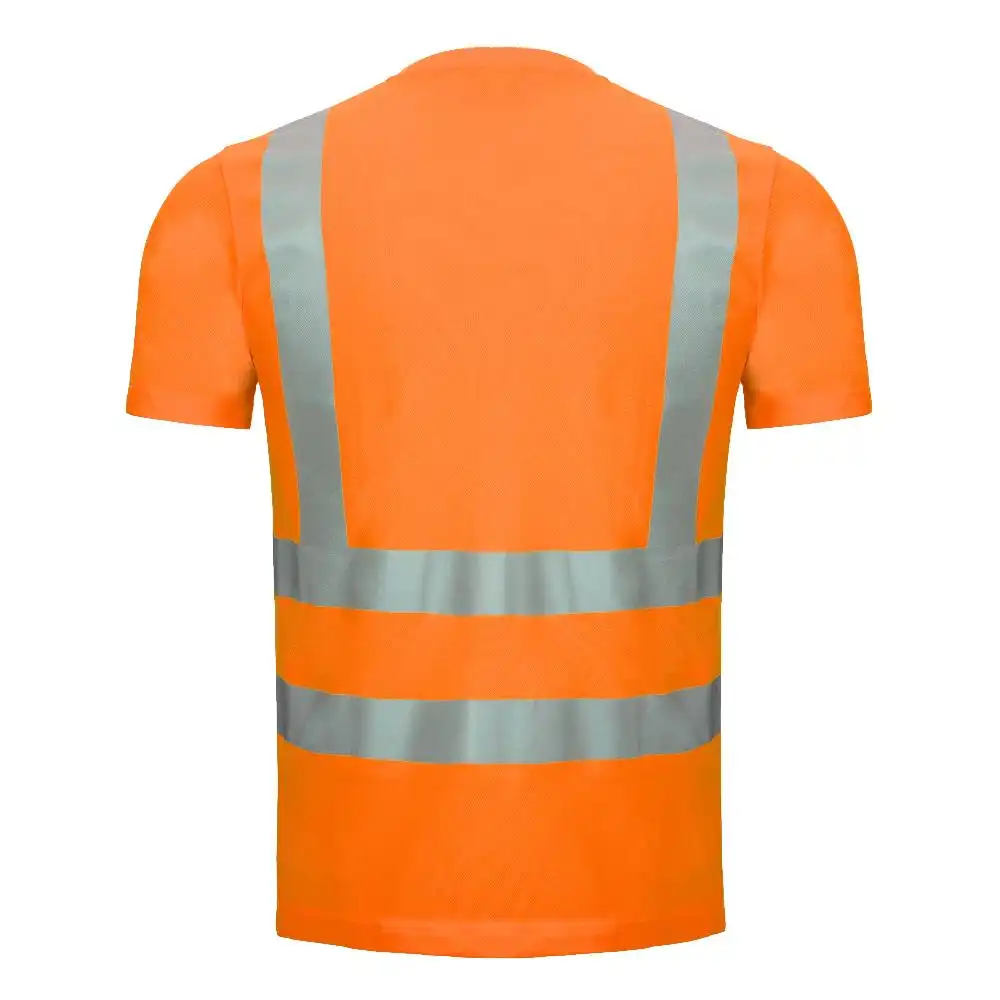 Warnschutz T-Shirt Kl. 2 "MOTION TEX VIZ" UV-Schutz in Orange, L - Thumbnail 2