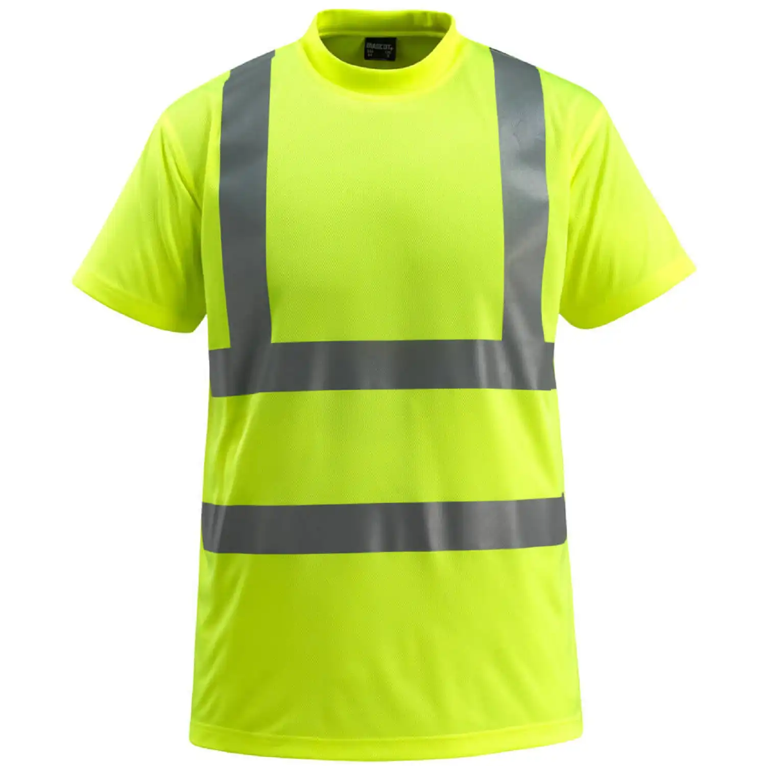 Warnschutz T-Shirt "TOWNSVILLE" Safe Light in flourgelb, L - Thumbnail 1