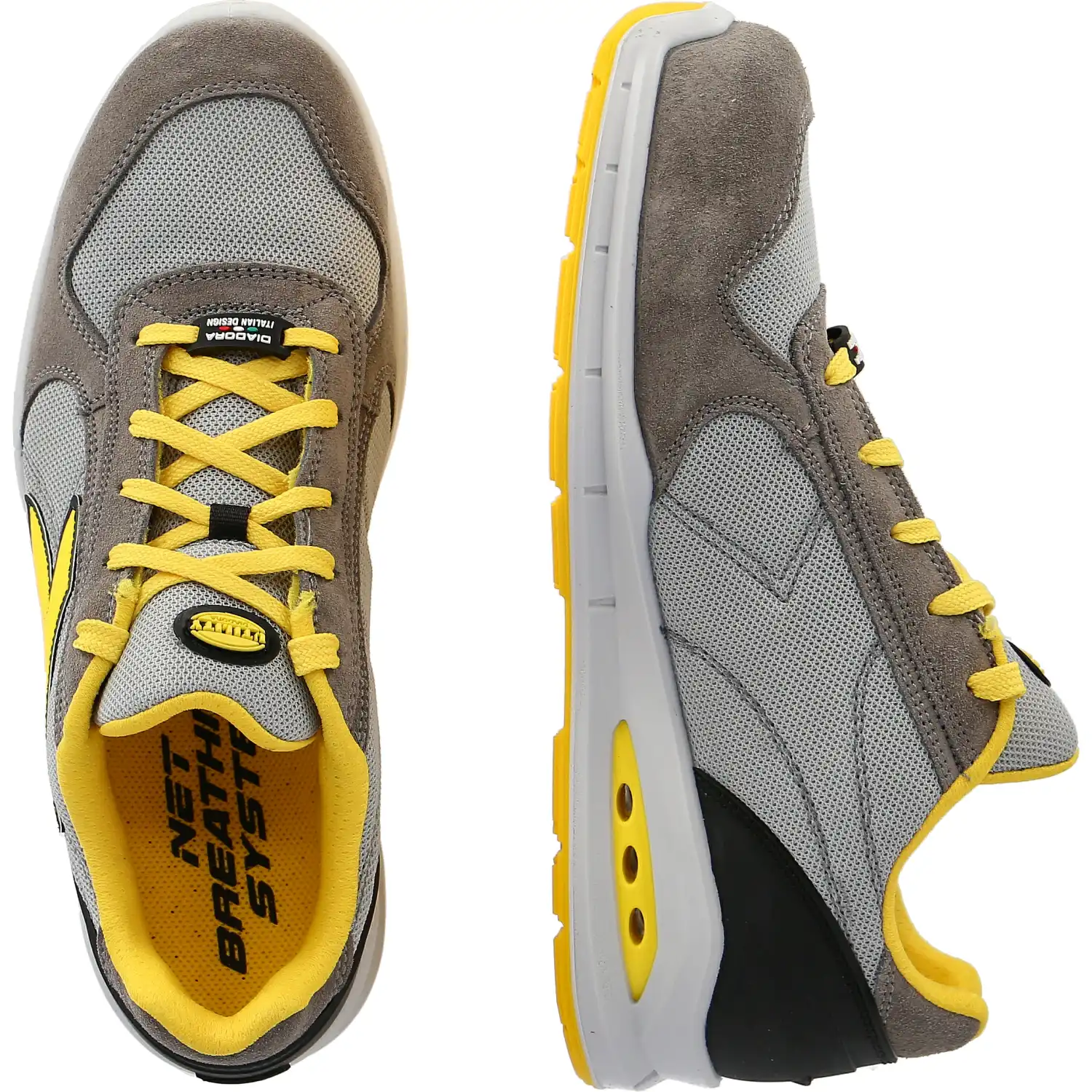 Sicherheitshalbschuhe S1PS "RUN NET AIRBOX LOW" grau in 45 - Thumbnail 2