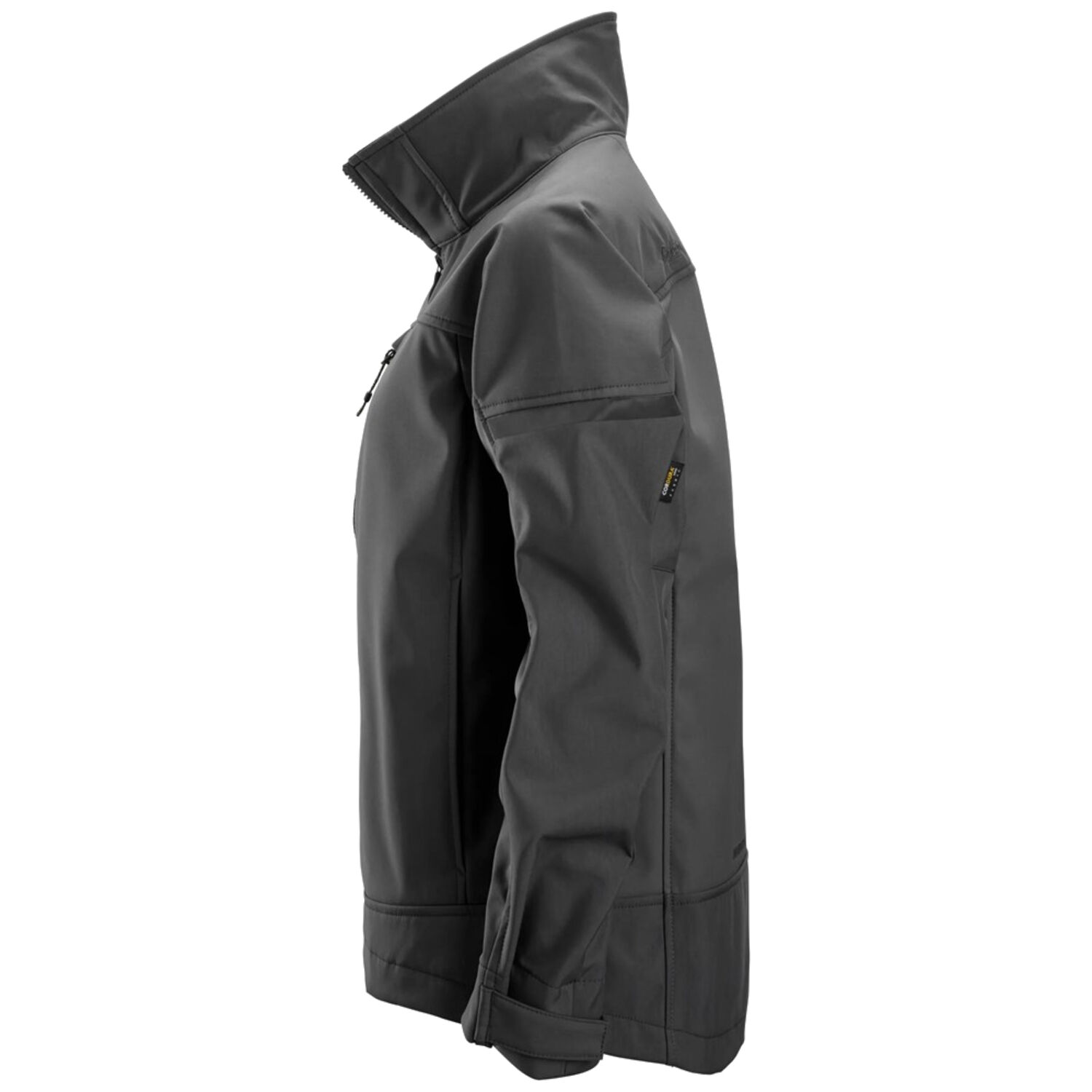 Damen Softshelljacke "1276" in stahlgrau, XS - Thumbnail 3