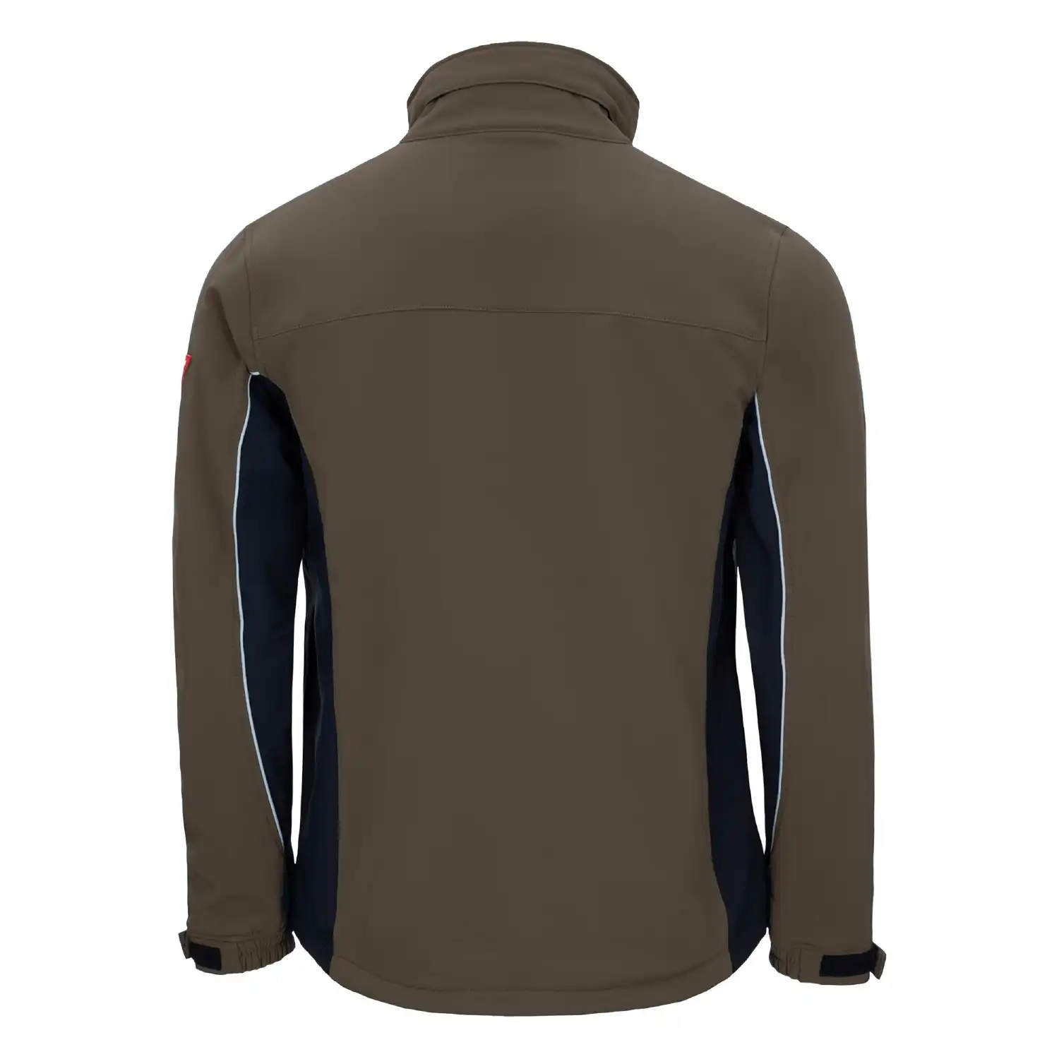 Softshelljacke "MOTION TEX LIGHT" in braun/schwarz, XXL - Thumbnail 2