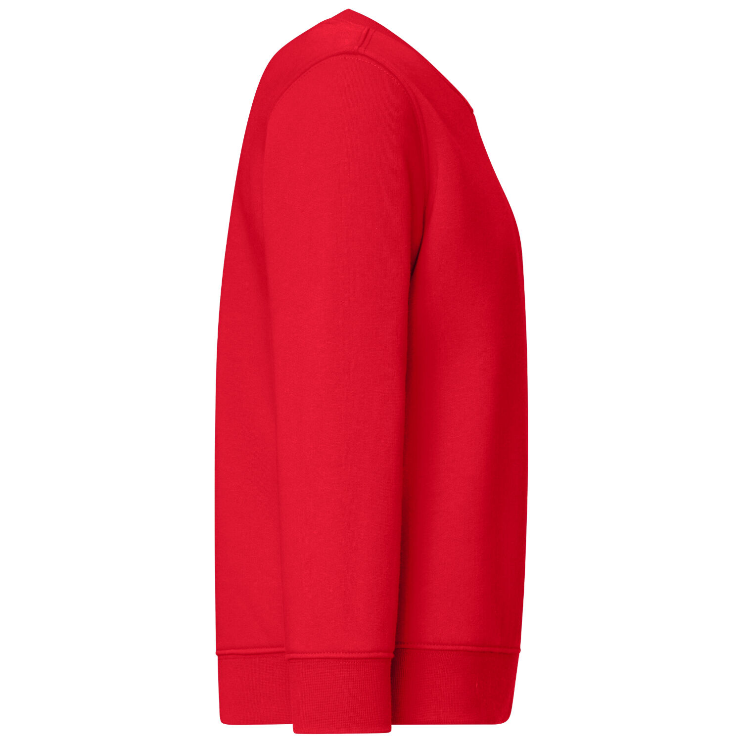 Kinder Sweatshirt Bio-Baumwolle "541" in 110/116, Rot - Thumbnail 3