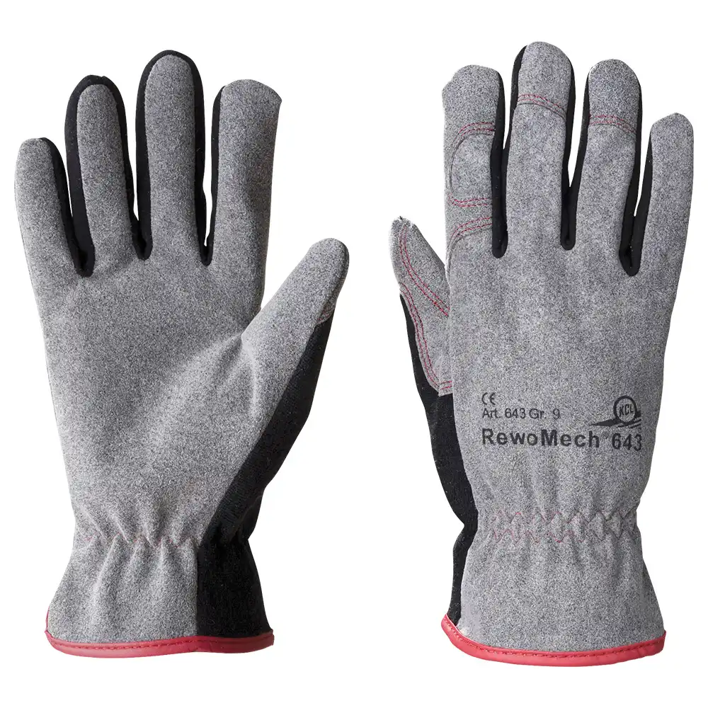 Mechanikerhandschuhe "RewoMech® 643" in 9 (L) - Thumbnail 1
