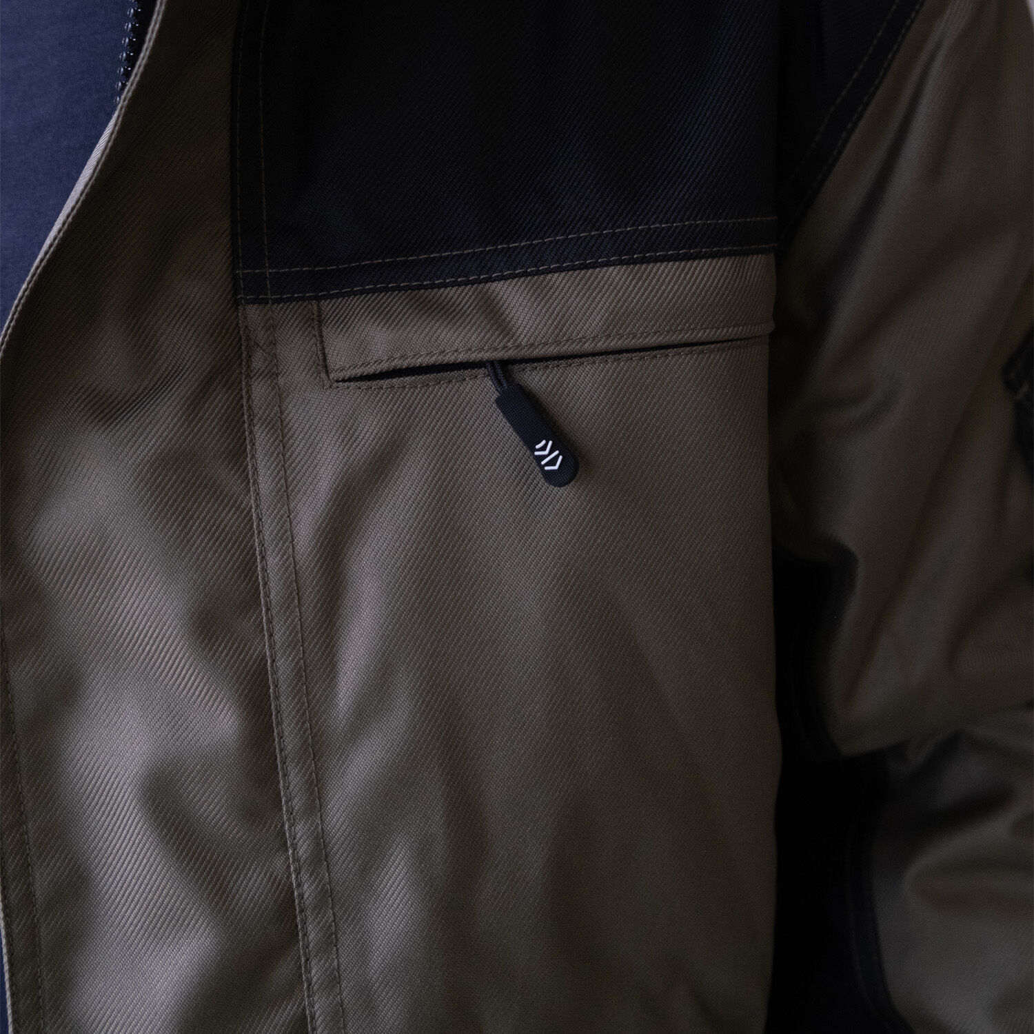 Winterjacke "PADDING" in oliv/schwarz, L - Thumbnail 3