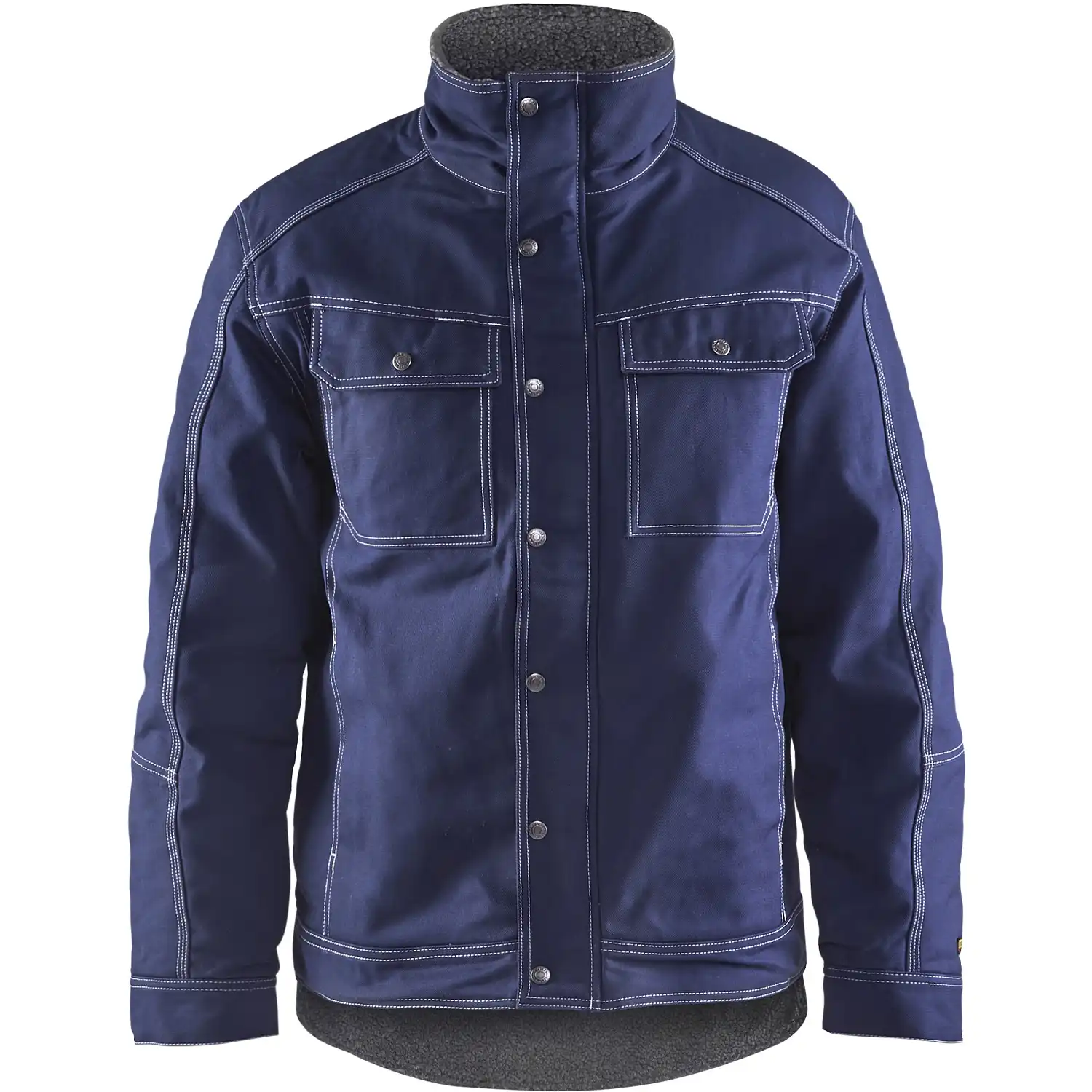 Winterjacke "4815" 100% Baumwolle in marine, 3XL - Thumbnail 1