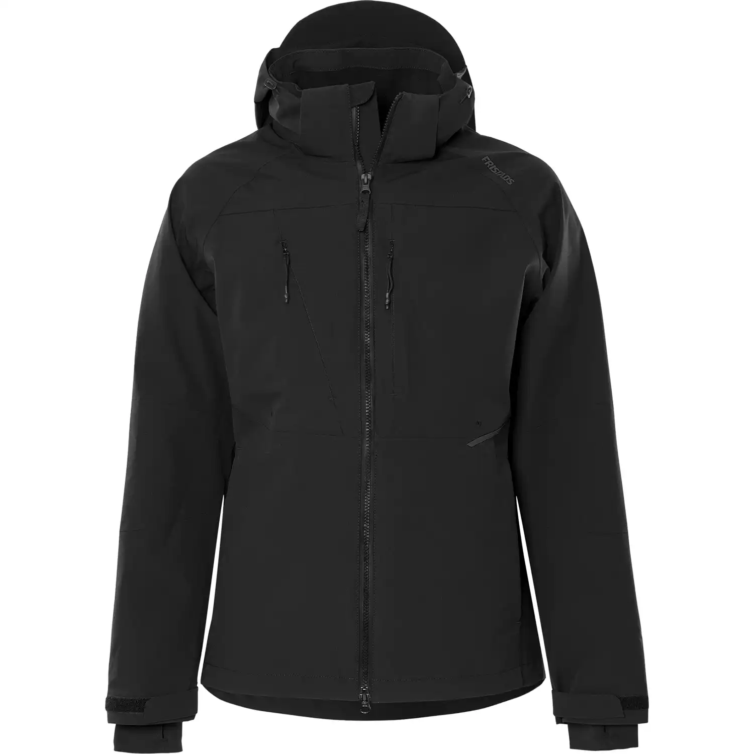Damen Stretch Regenjacke "4981 GLS" Haverdal in schwarz, L - Thumbnail 1