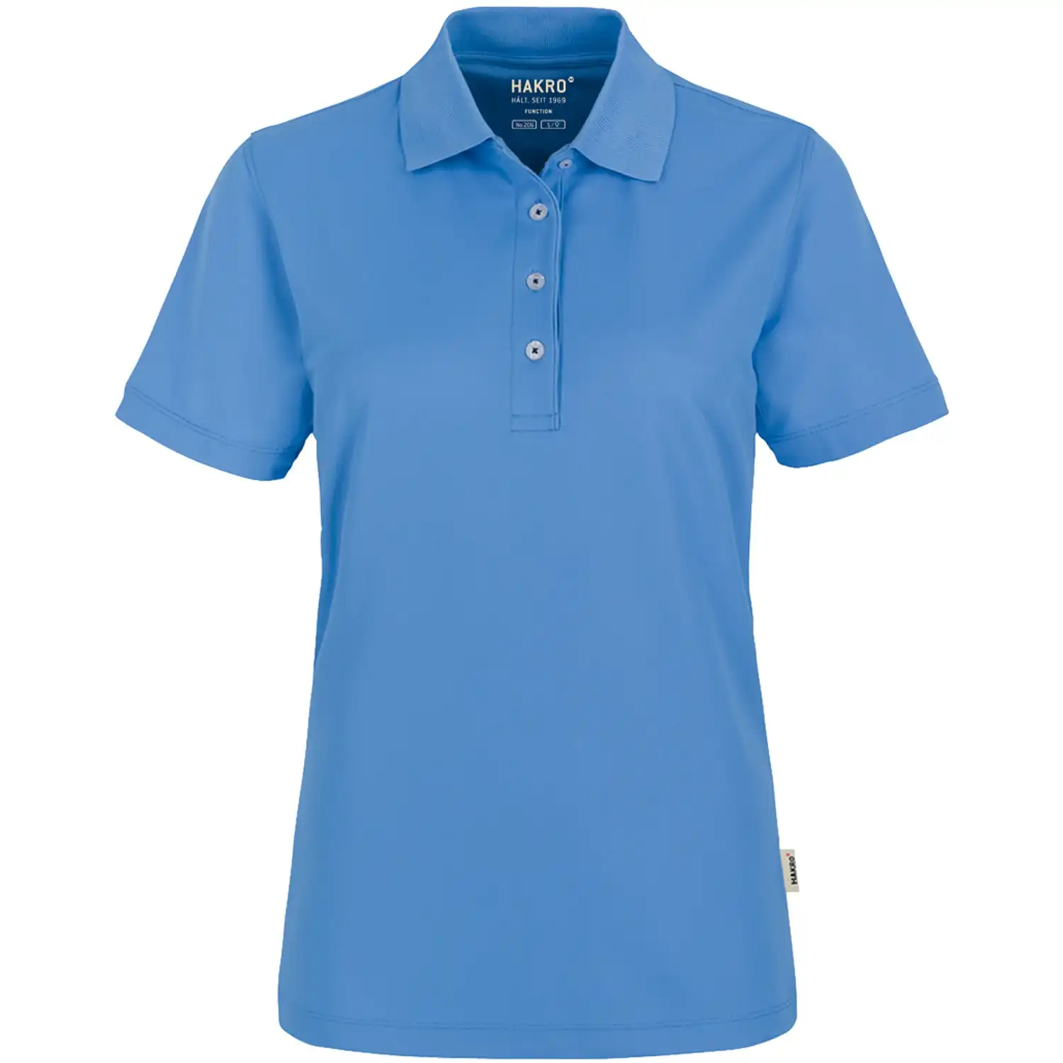 Damen Poloshirt "COOLMAX®" 150g/m² 206 in malibu-blue, XL - Bild 1