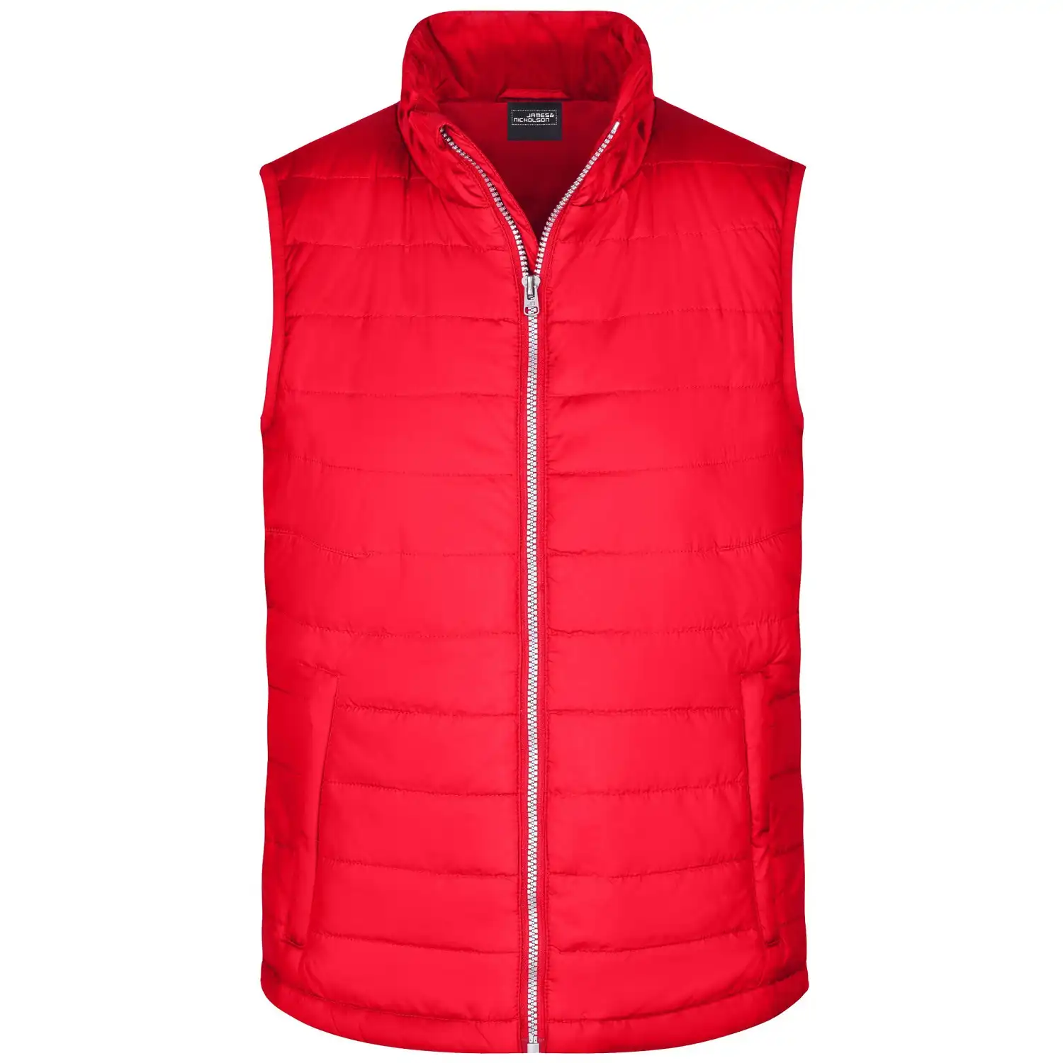 Wattierte Steppweste "JN1136 " in red, 3XL - Thumbnail 1