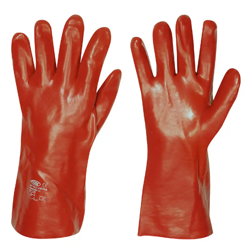Vinyl-Handschuhe m. Trikotfutter 35cm strongHand® - Bild 1