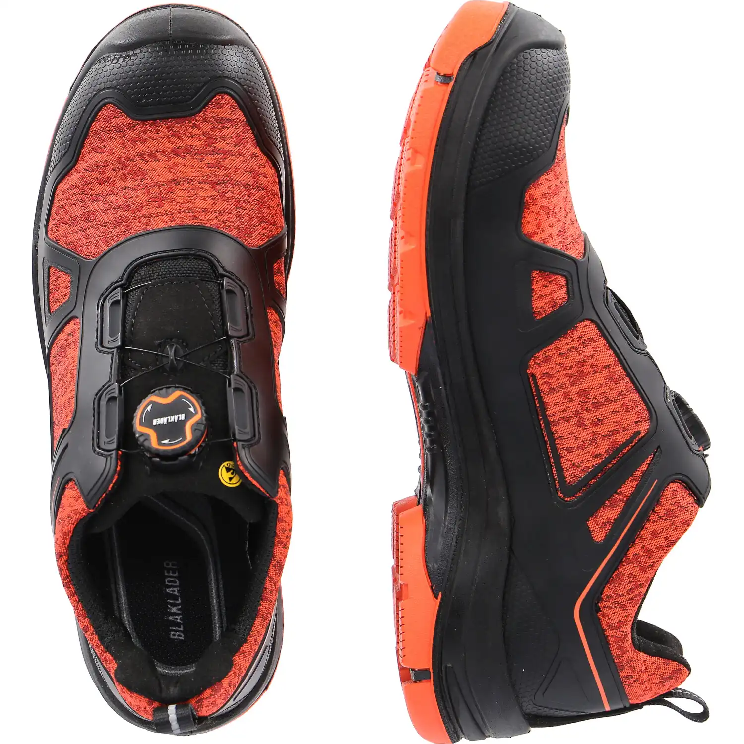 Sicherheitshalbschuhe S3 "2471" orange in 41 - Thumbnail 2