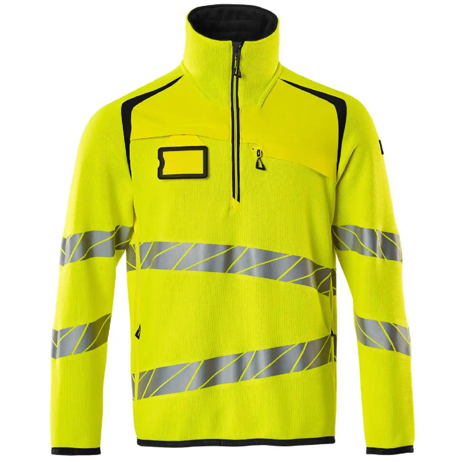 Warnschutz Strickpullover "ACCELERATE SAFE" in gelb/schwarz, XXL - Bild 1