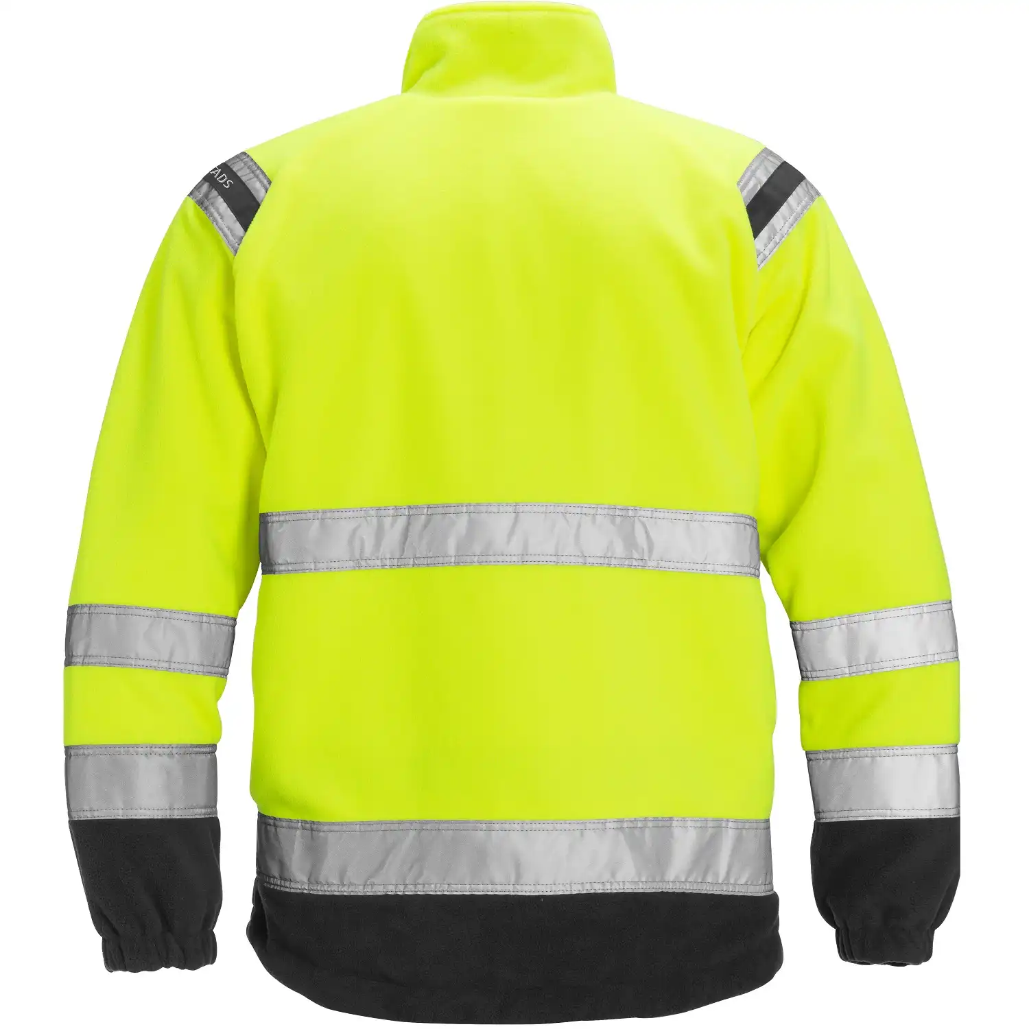 Warnschutz Fleecejacke "4041 FE" in gelb/schwarz, XS - Thumbnail 2