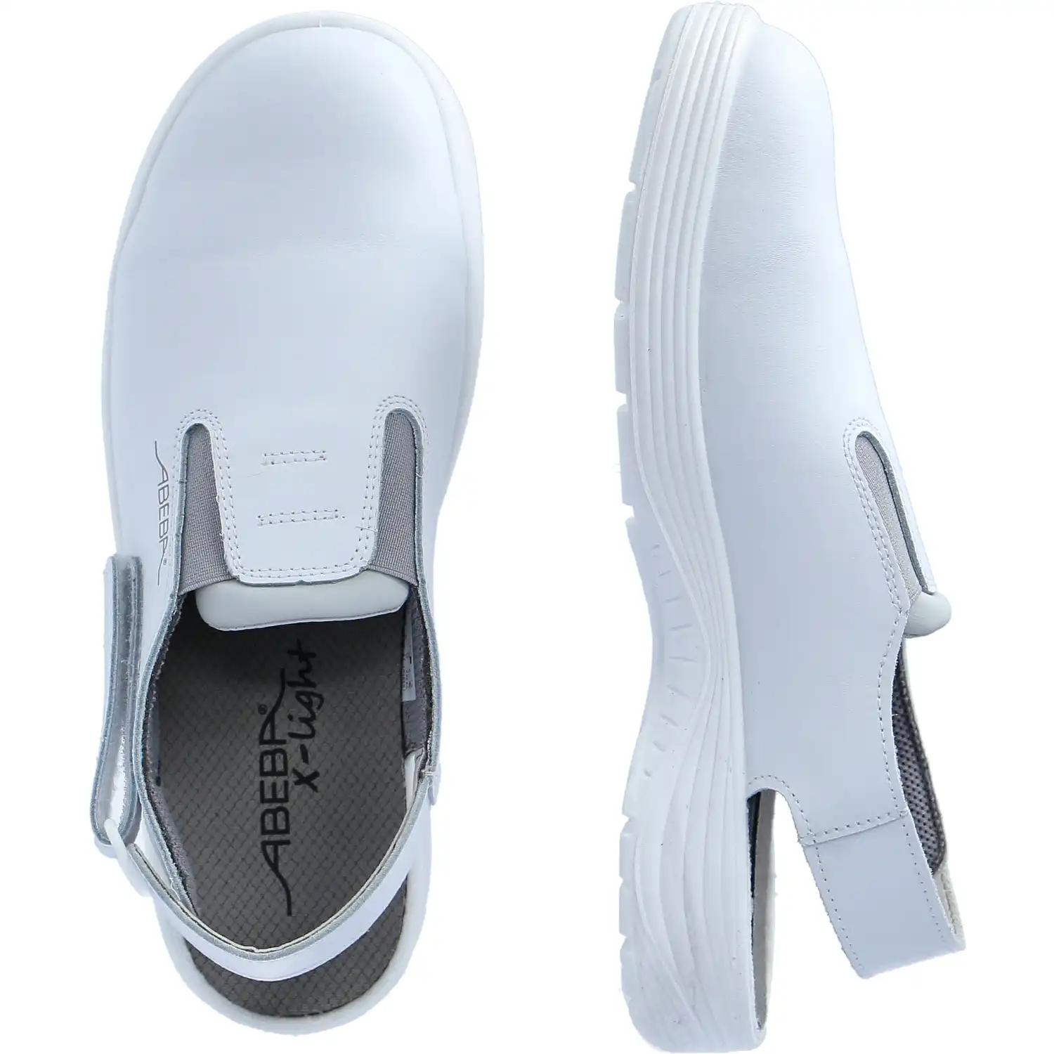 Sicherheitsclogs SB "711030" X-Light - ABEBA® weiß in 48 - Thumbnail 2