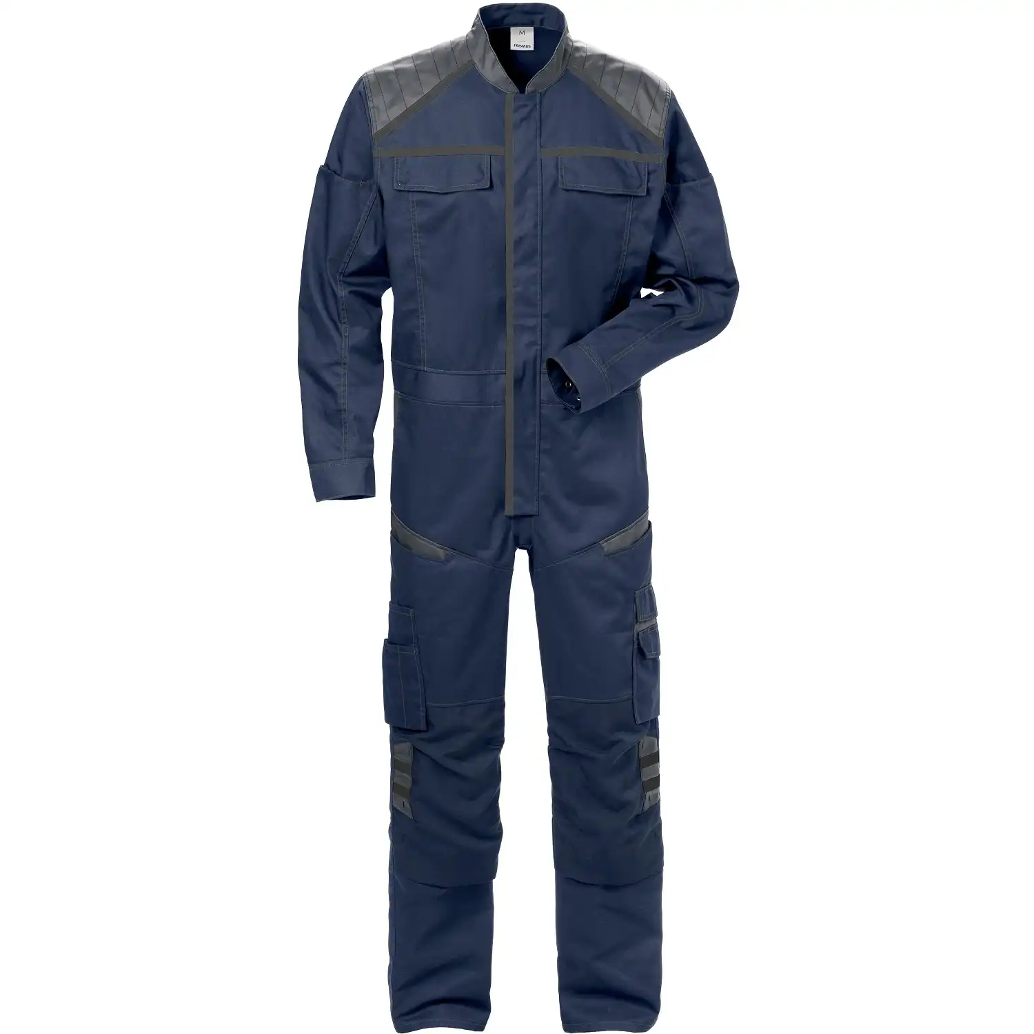 Overall "8555 STFP" Fusion Skarup in marine/grau, XS - Thumbnail 1
