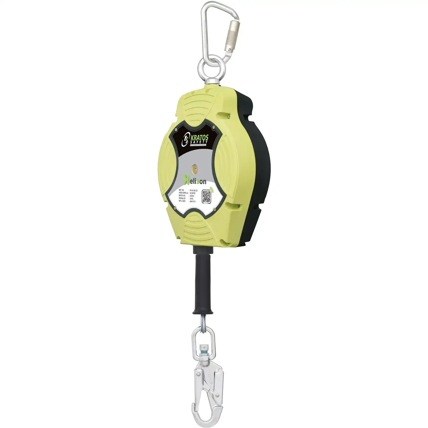 HELIXON Höhensicherungsgerät 20m Edelstahl Vertikal EX-geschützt - Bild 1