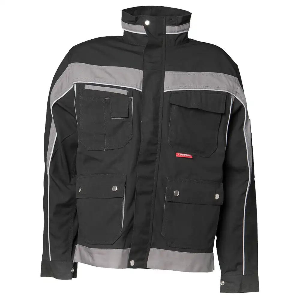 Bundjacke "PLALINE" in schwarz/zink, 52 - Thumbnail 1