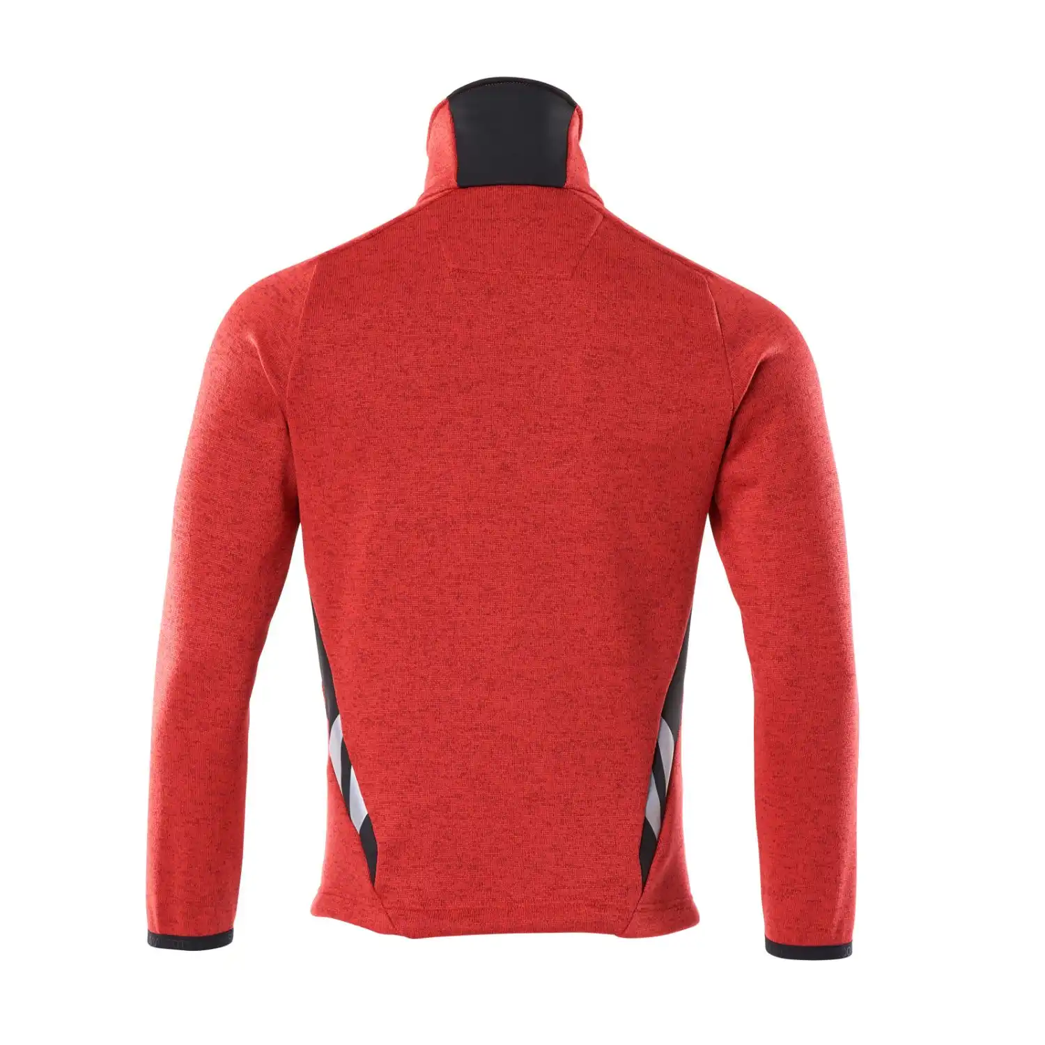 Strickjacke "ACCELERATE" in verkehrsrot/schwarz, M - Thumbnail 2
