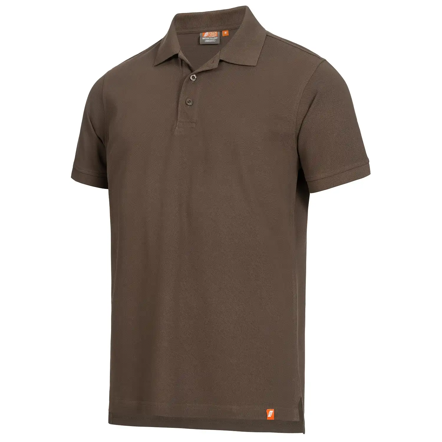 Polo-Shirt "MOTION TEX LIGHT" in braun, 5XL - Thumbnail 1