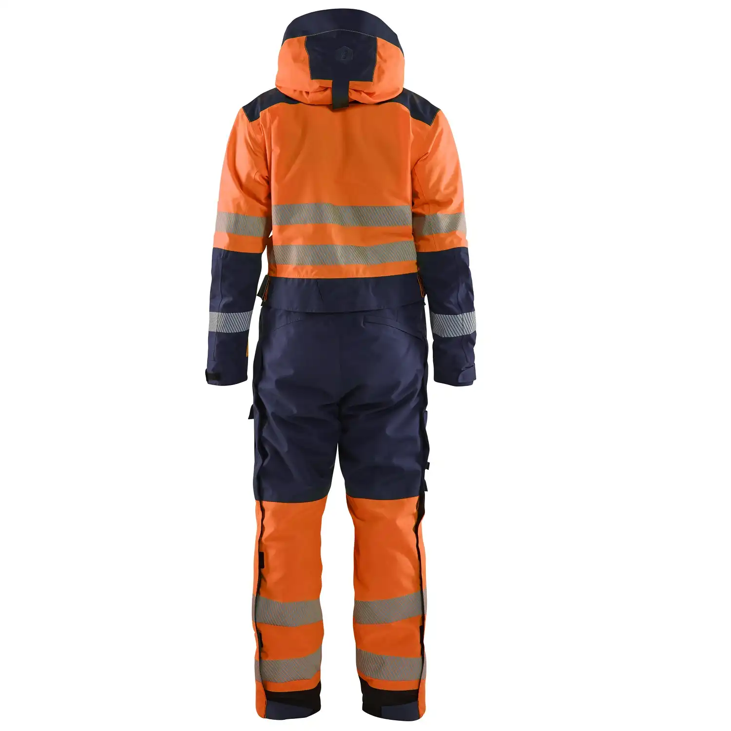 Warnschutz Winteroverall Kl. 3 "6725" in orange/marine, 3XL - Thumbnail 2