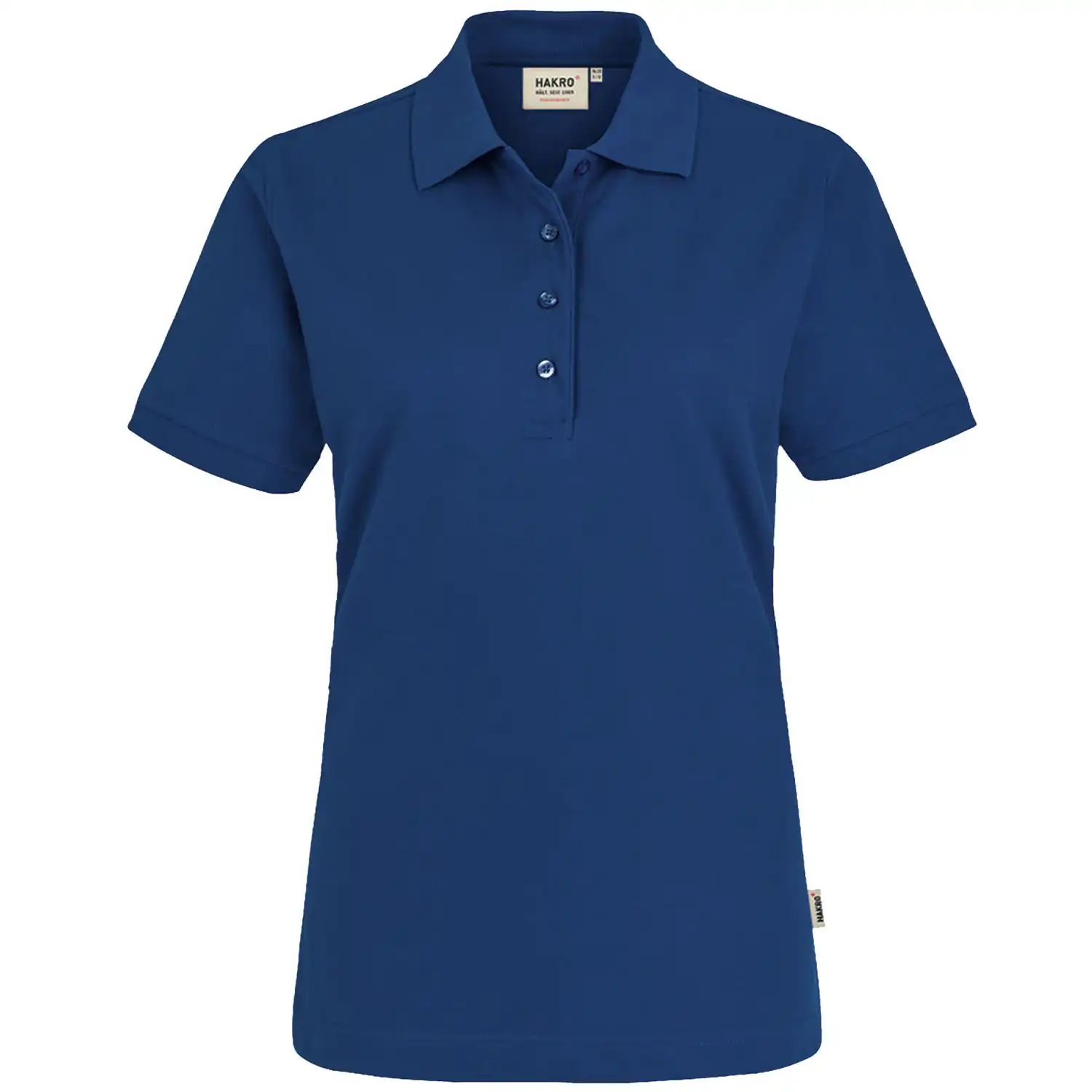 Damen Polo-Shirt "PERFORMANCE" 216 in marine, L - Thumbnail 1