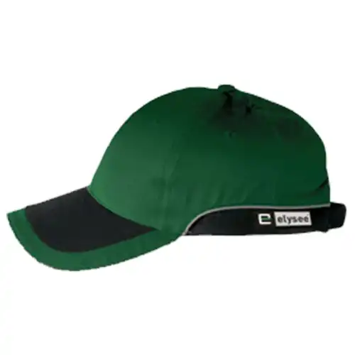 Base-Cap 6-Panel "PREMIUM"  in grün/schwarz - Bild 1