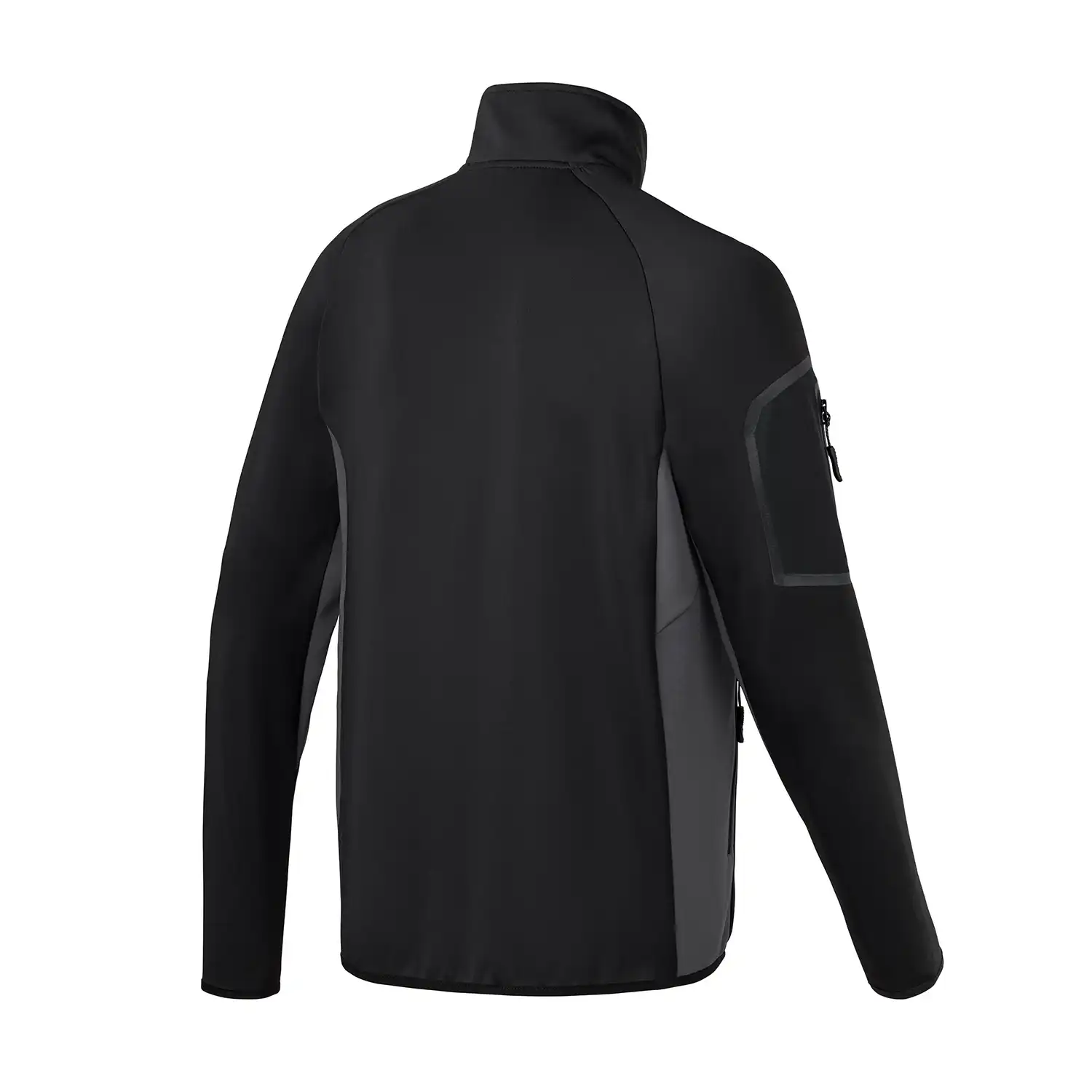 Stretch Bundjacke "ATHLETIQ" in schwarz/anthrazit, XL - Thumbnail 3