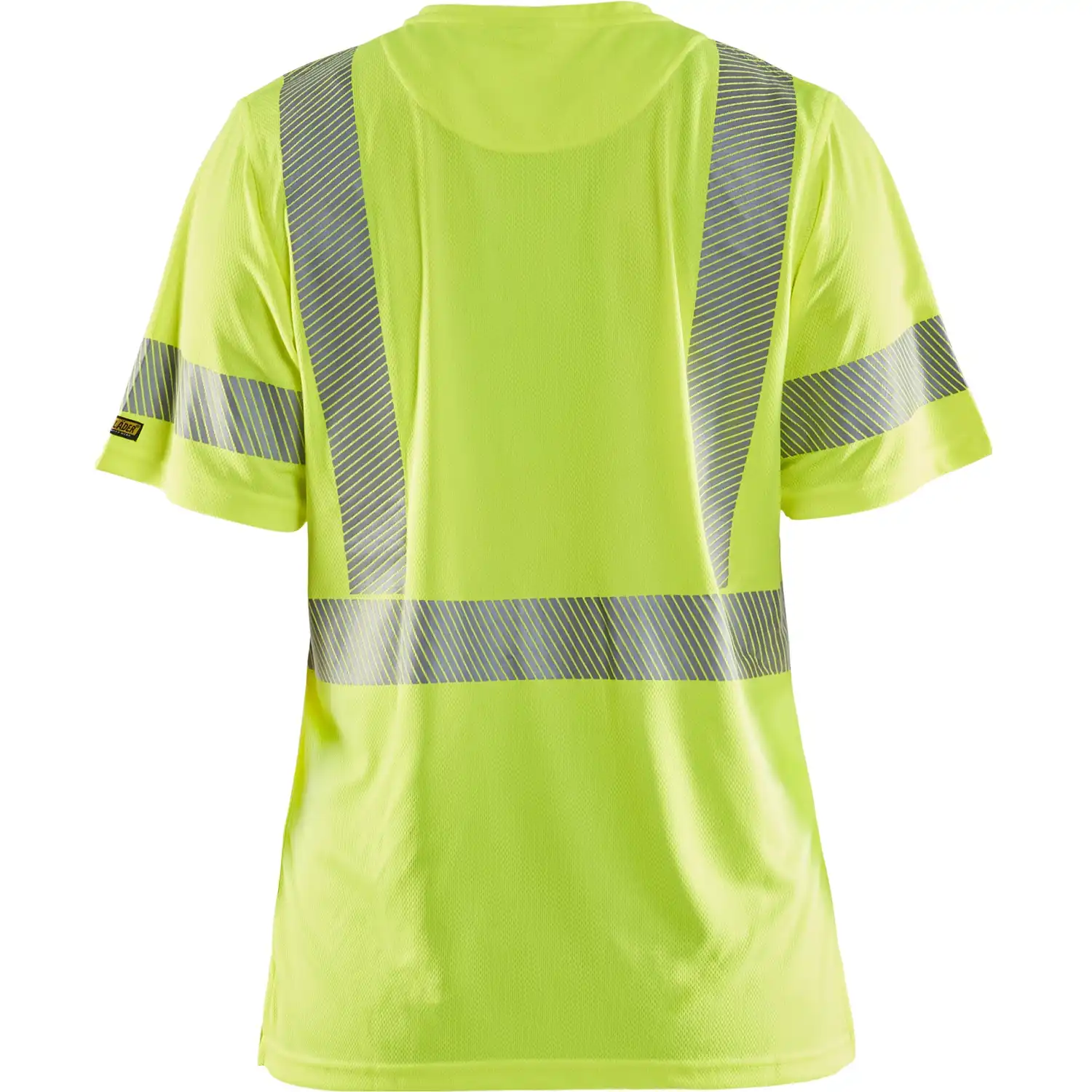 Damen Warnschutz T-Shirt mit UV-Schutz "3336" in gelb, 3XL - Thumbnail 2